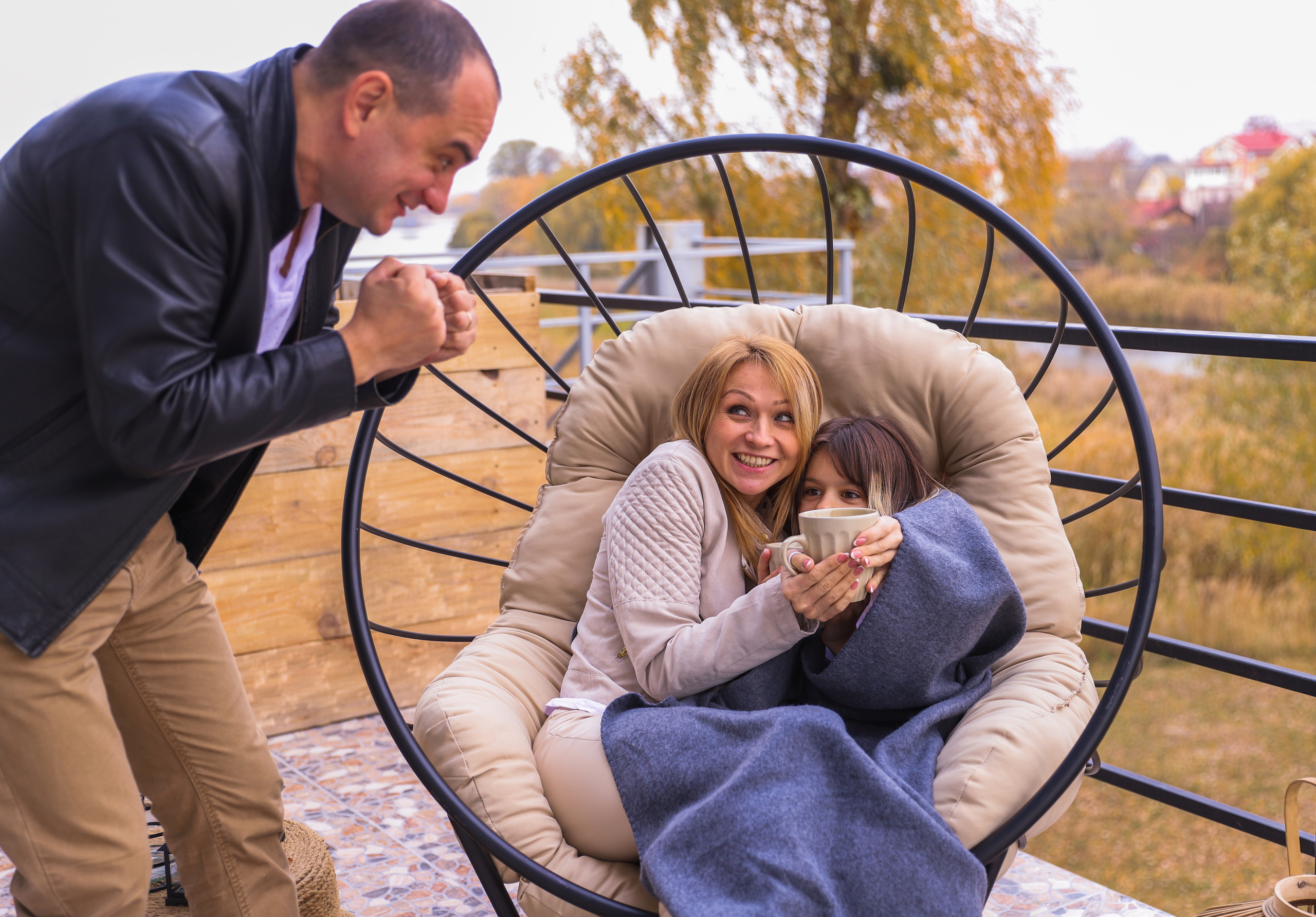 Семейная фотосессия Светланы, Владимира и их доченьки Машеньки. Сімейний та дитячий фотограф Київ, Ірпінь, Буча — Галина Пивоварова