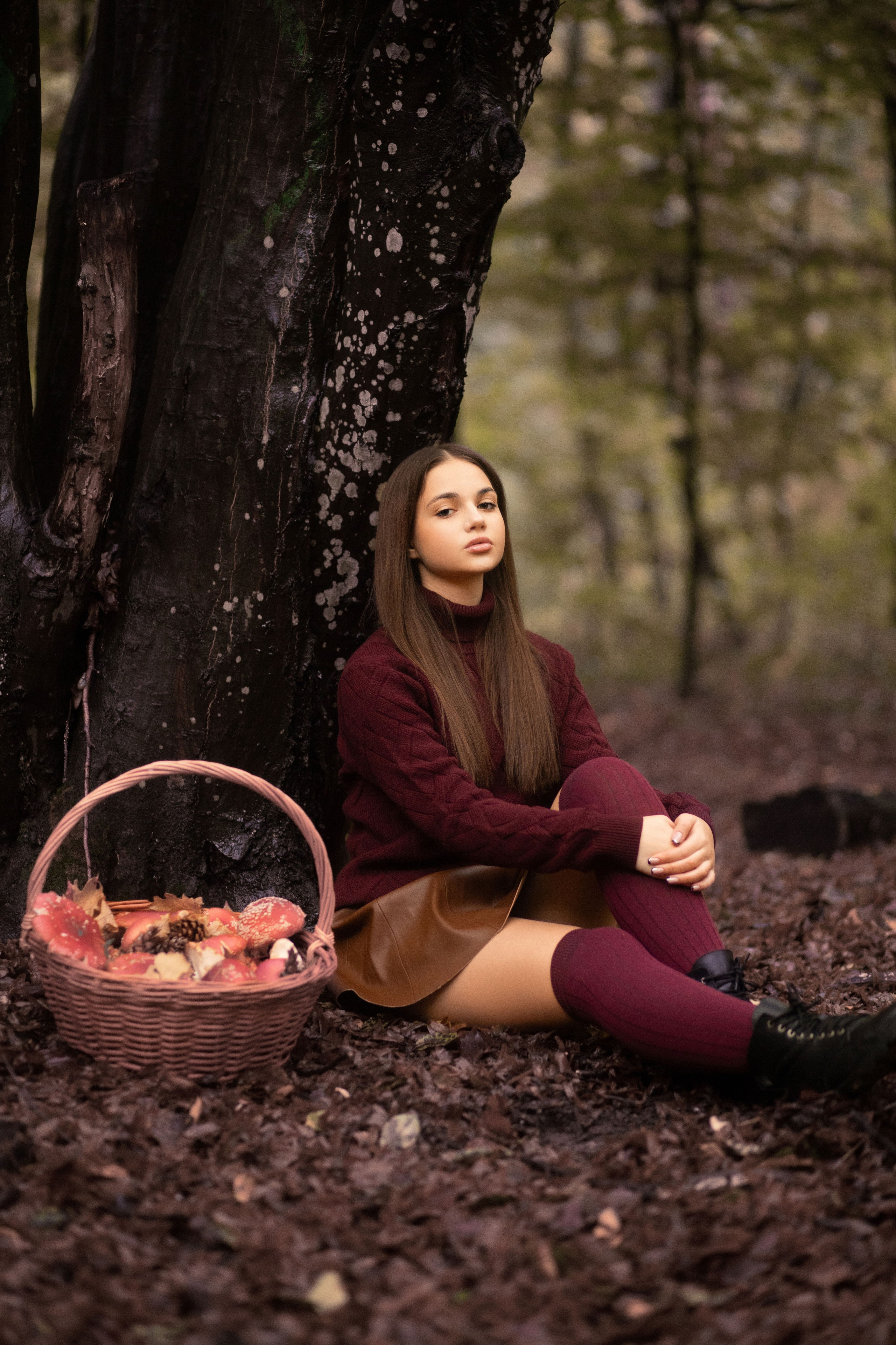 Осіння фотозйомка з Діаною. Сімейний та дитячий фотограф Київ, Ірпінь, Буча — Галина Пивоварова