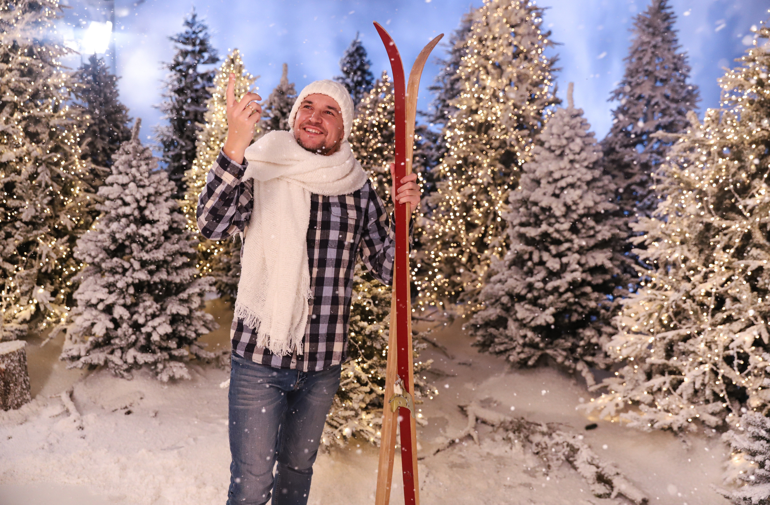Фотосессия в заснеженном лесу. Сімейний та дитячий фотограф Київ, Ірпінь, Буча — Галина Пивоварова