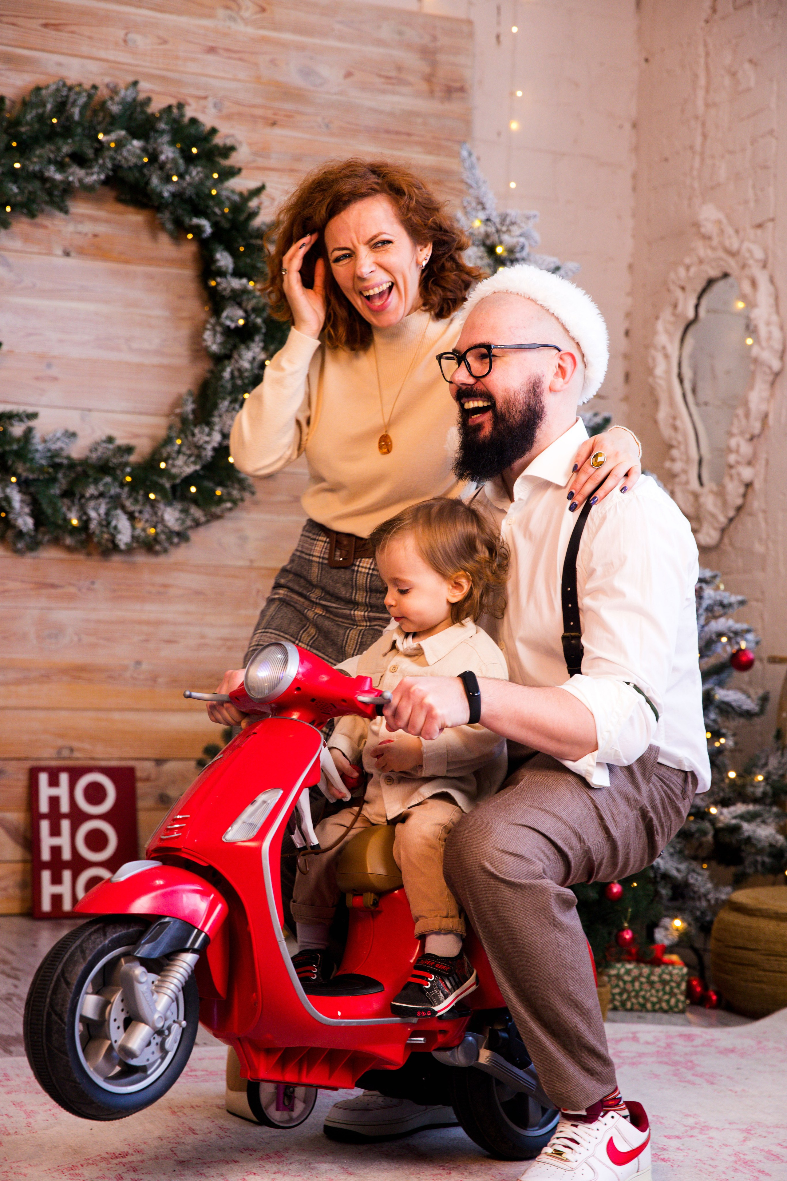 Новорічна сімейна фотозйомка. Сімейний та дитячий фотограф Київ, Ірпінь, Буча — Галина Пивоварова