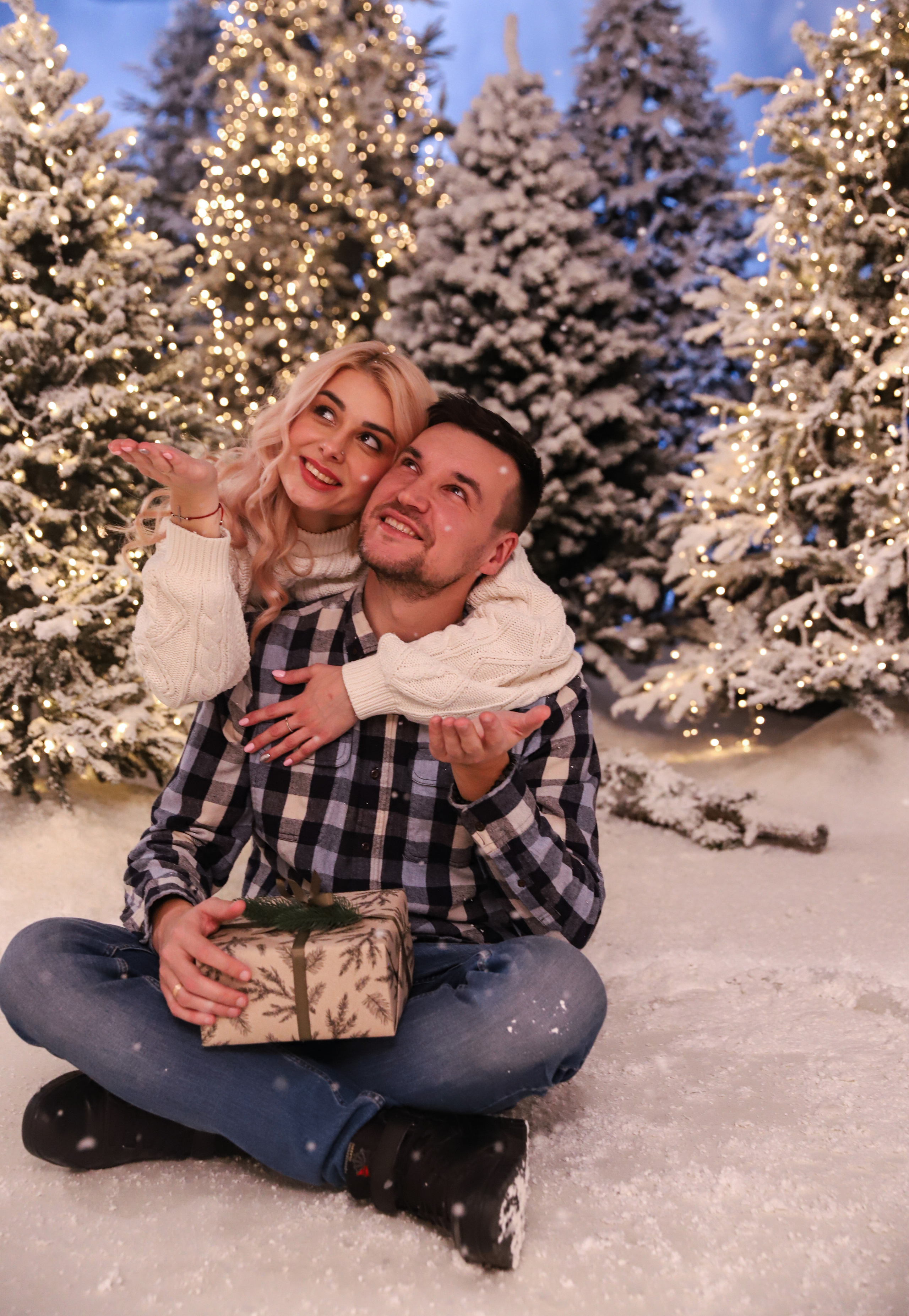 Фотосессия в заснеженном лесу. Сімейний та дитячий фотограф Київ, Ірпінь, Буча — Галина Пивоварова