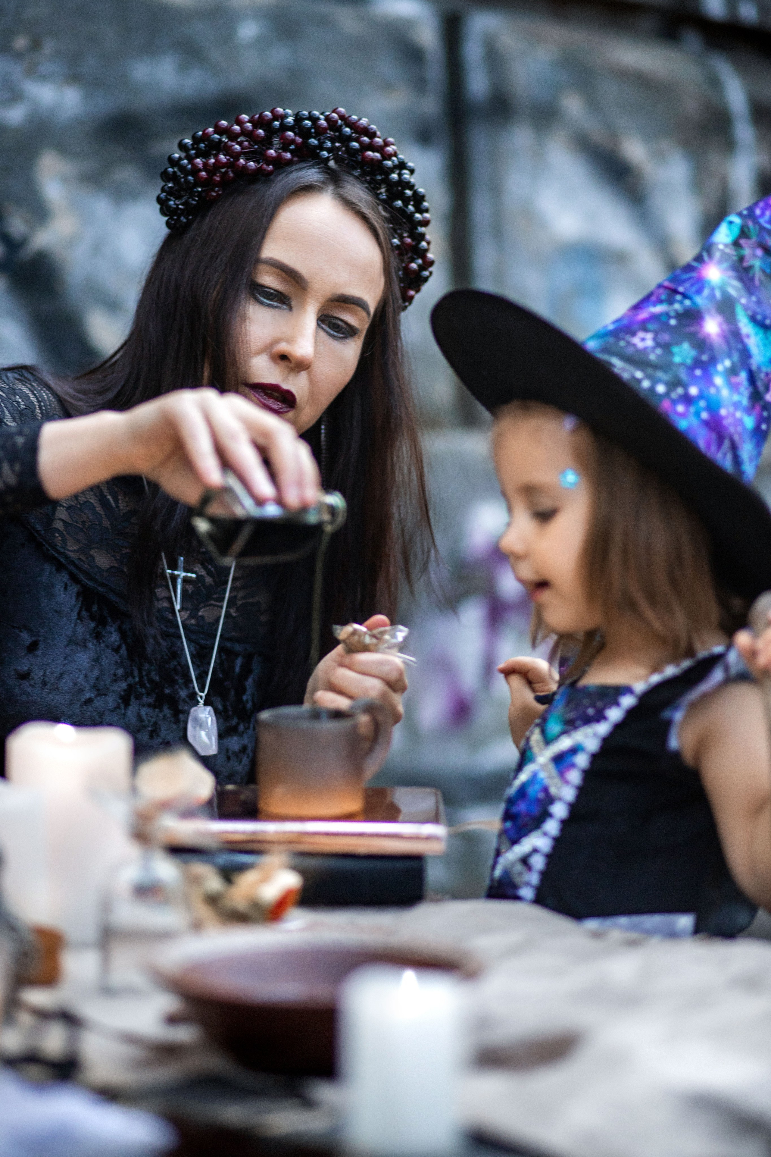 Містична фотозйомка «Відьми». Сімейний та дитячий фотограф Київ, Ірпінь, Буча — Галина Пивоварова