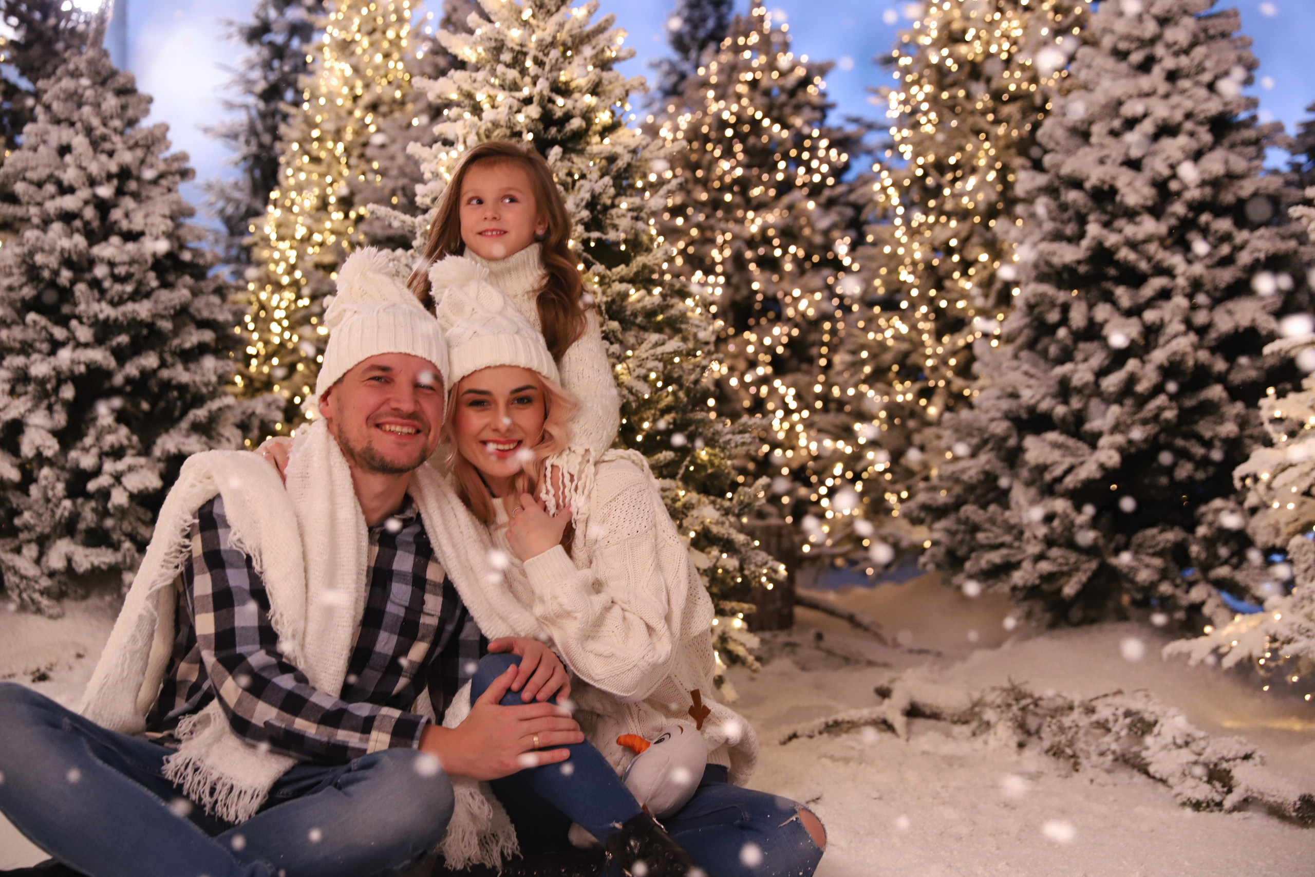 Фотосессия в заснеженном лесу. Сімейний та дитячий фотограф Київ, Ірпінь, Буча — Галина Пивоварова