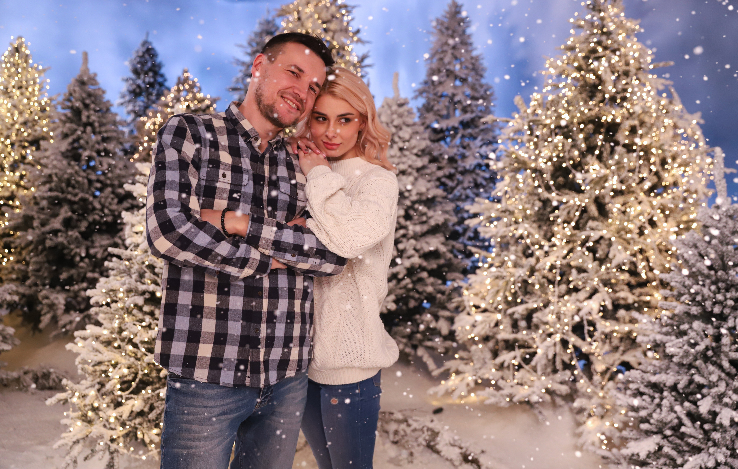 Фотосессия в заснеженном лесу. Сімейний та дитячий фотограф Київ, Ірпінь, Буча — Галина Пивоварова