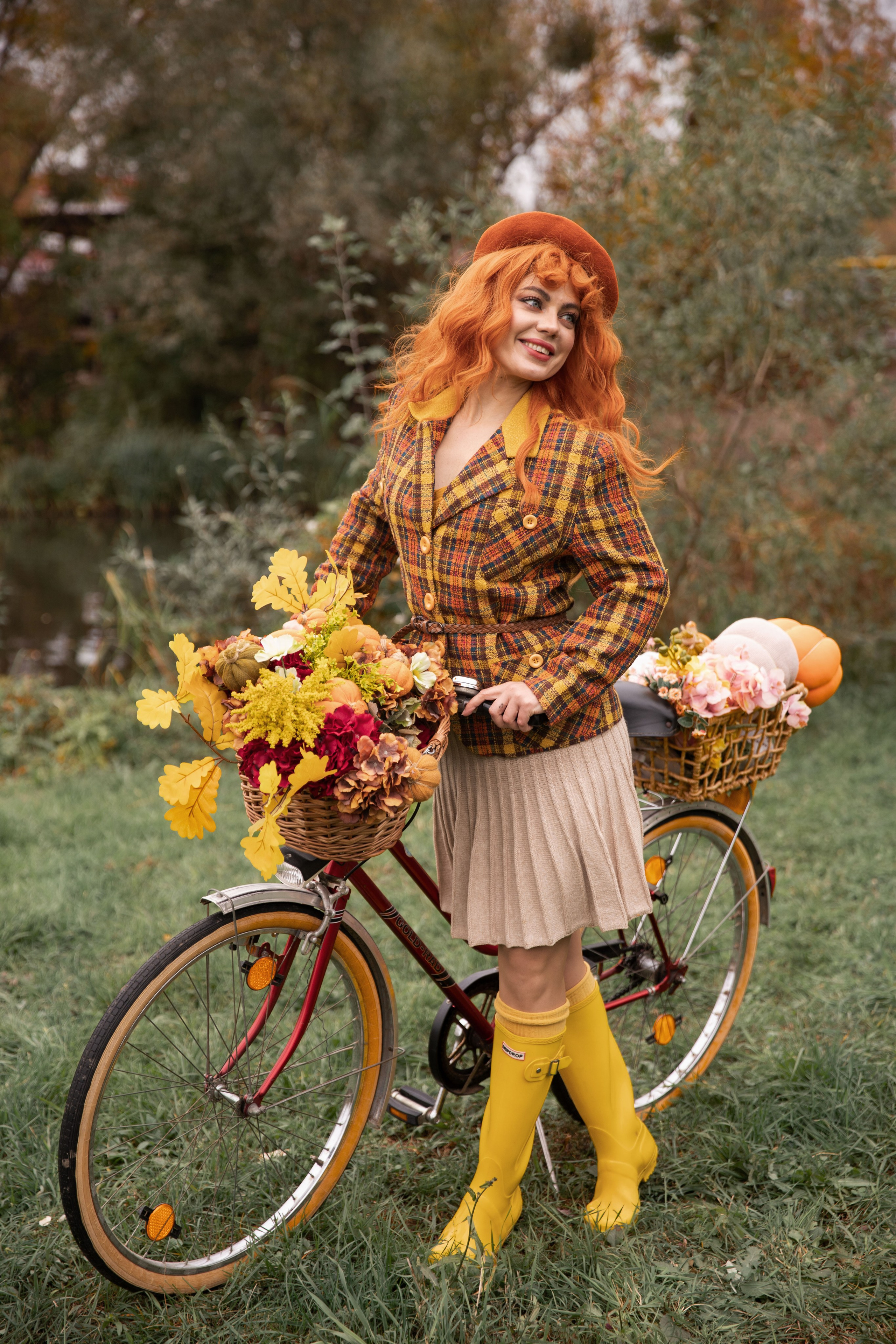 Фотозйомка «Осінній вайб» з Олесею. Сімейний та дитячий фотограф Київ, Ірпінь, Буча — Галина Пивоварова