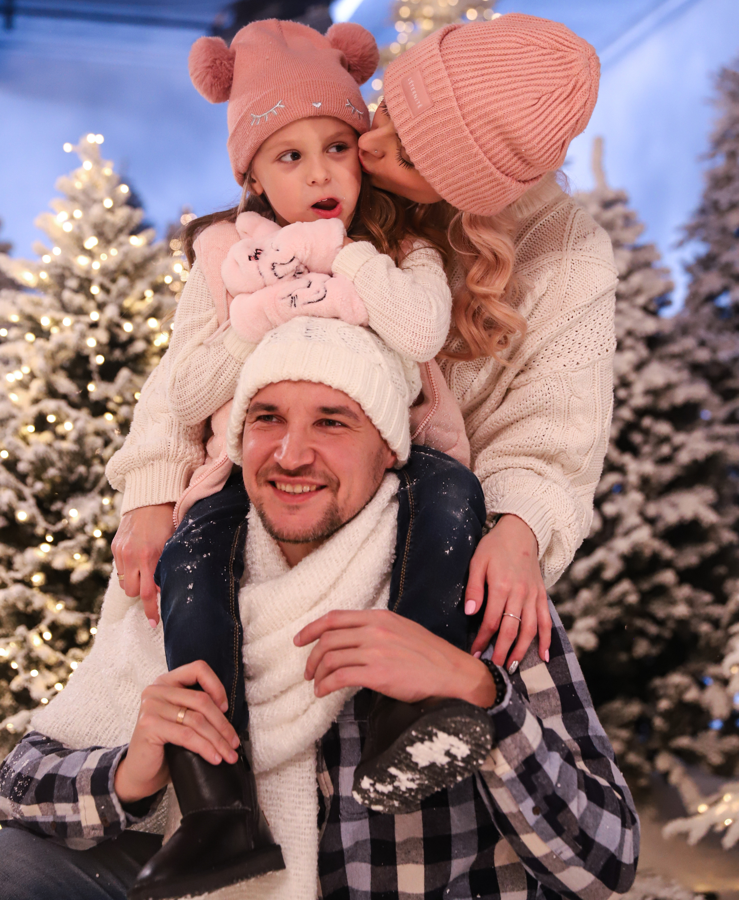 Фотосессия в заснеженном лесу. Сімейний та дитячий фотограф Київ, Ірпінь, Буча — Галина Пивоварова