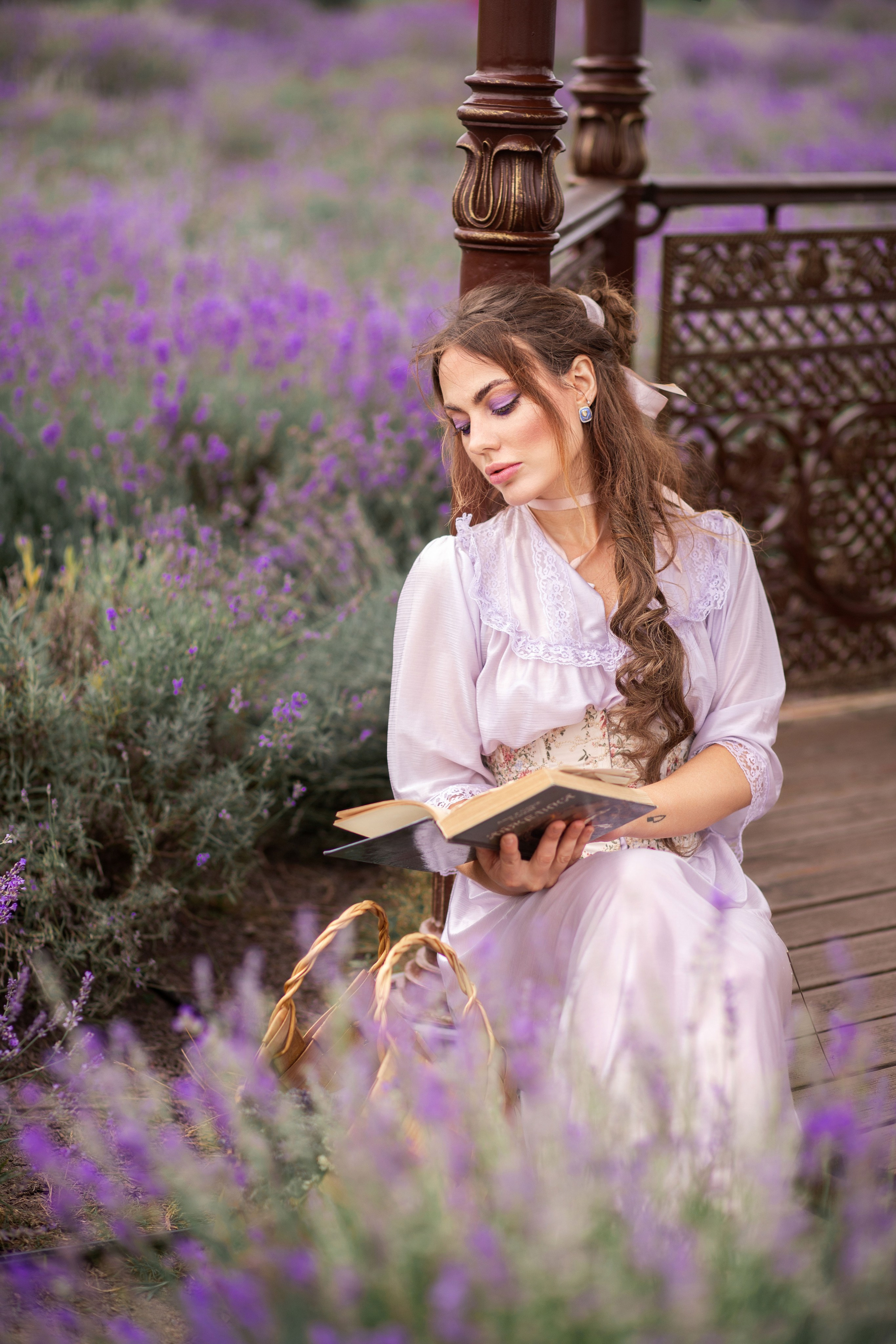 Лавандовий вечір з Олесею. Сімейний та дитячий фотограф Київ, Ірпінь, Буча — Галина Пивоварова