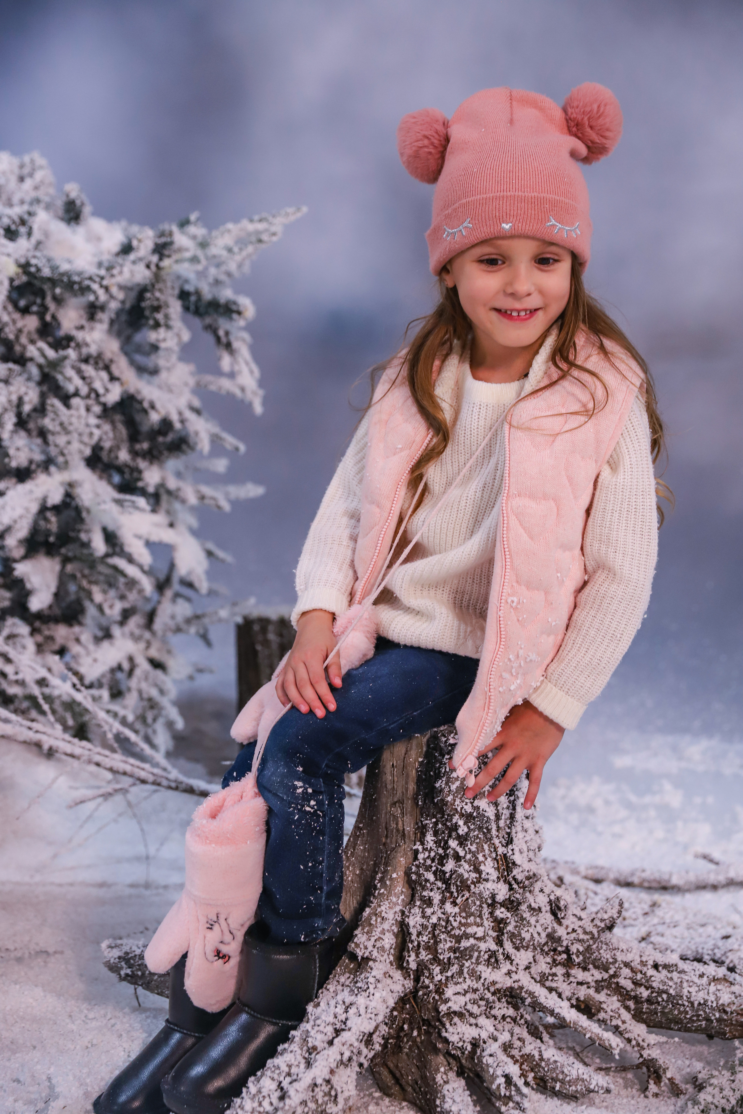 Фотосессия в заснеженном лесу. Сімейний та дитячий фотограф Київ, Ірпінь, Буча — Галина Пивоварова