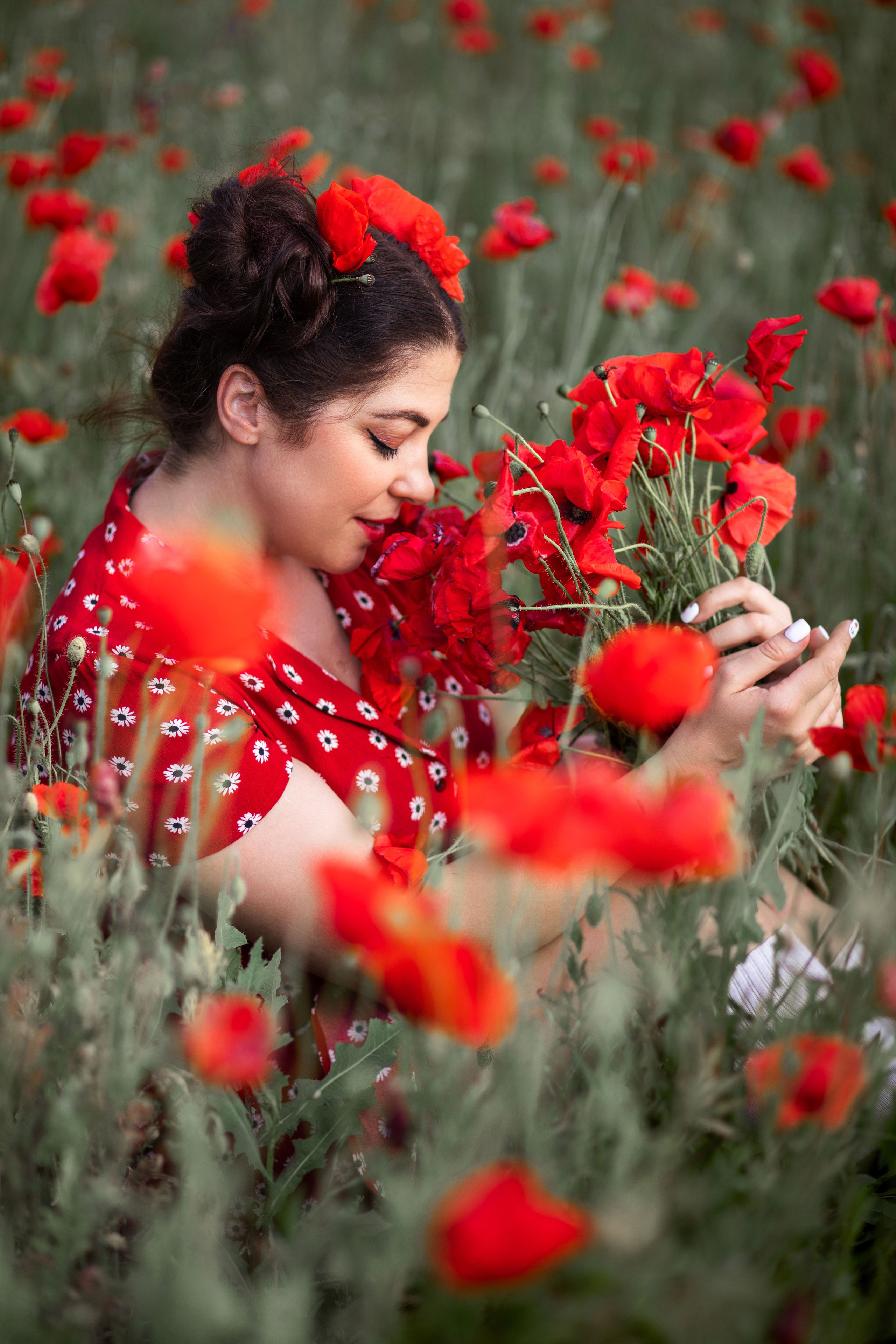 Фотопрогулянка маковим полем з Богданою. Сімейний та дитячий фотограф Київ, Ірпінь, Буча — Галина Пивоварова