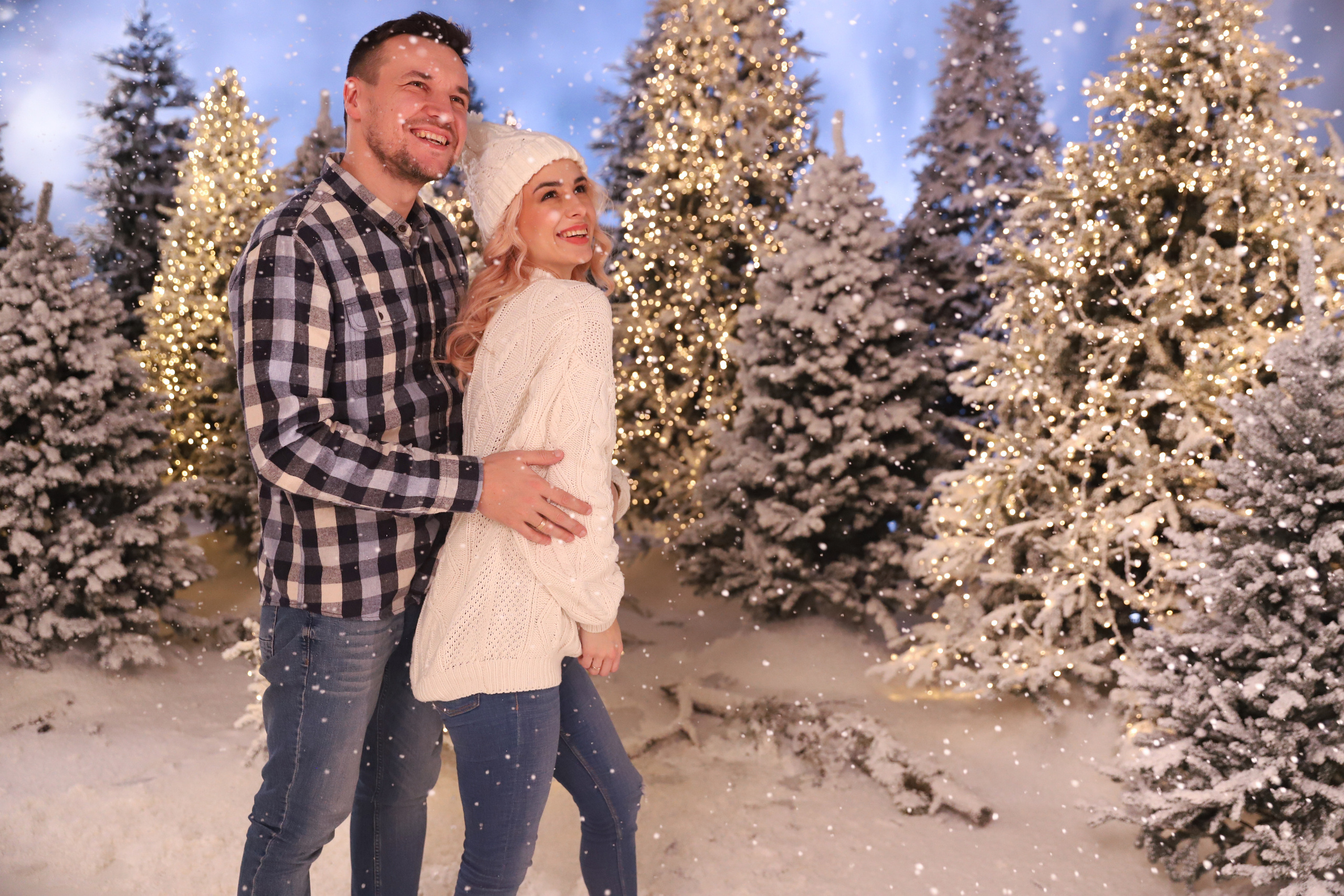 Фотосессия в заснеженном лесу. Сімейний та дитячий фотограф Київ, Ірпінь, Буча — Галина Пивоварова