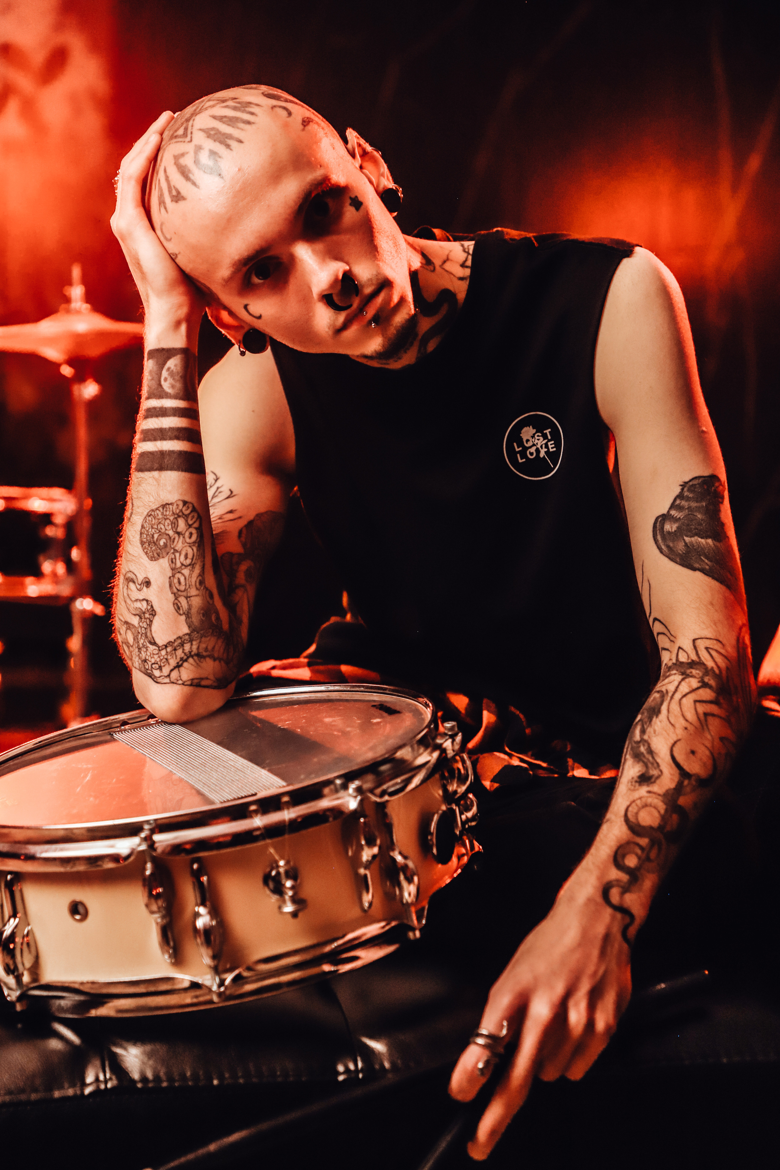 Фотосесія з барабанами «І музика може стати зброєю». Сімейний та дитячий фотограф Київ, Ірпінь, Буча — Галина Пивоварова