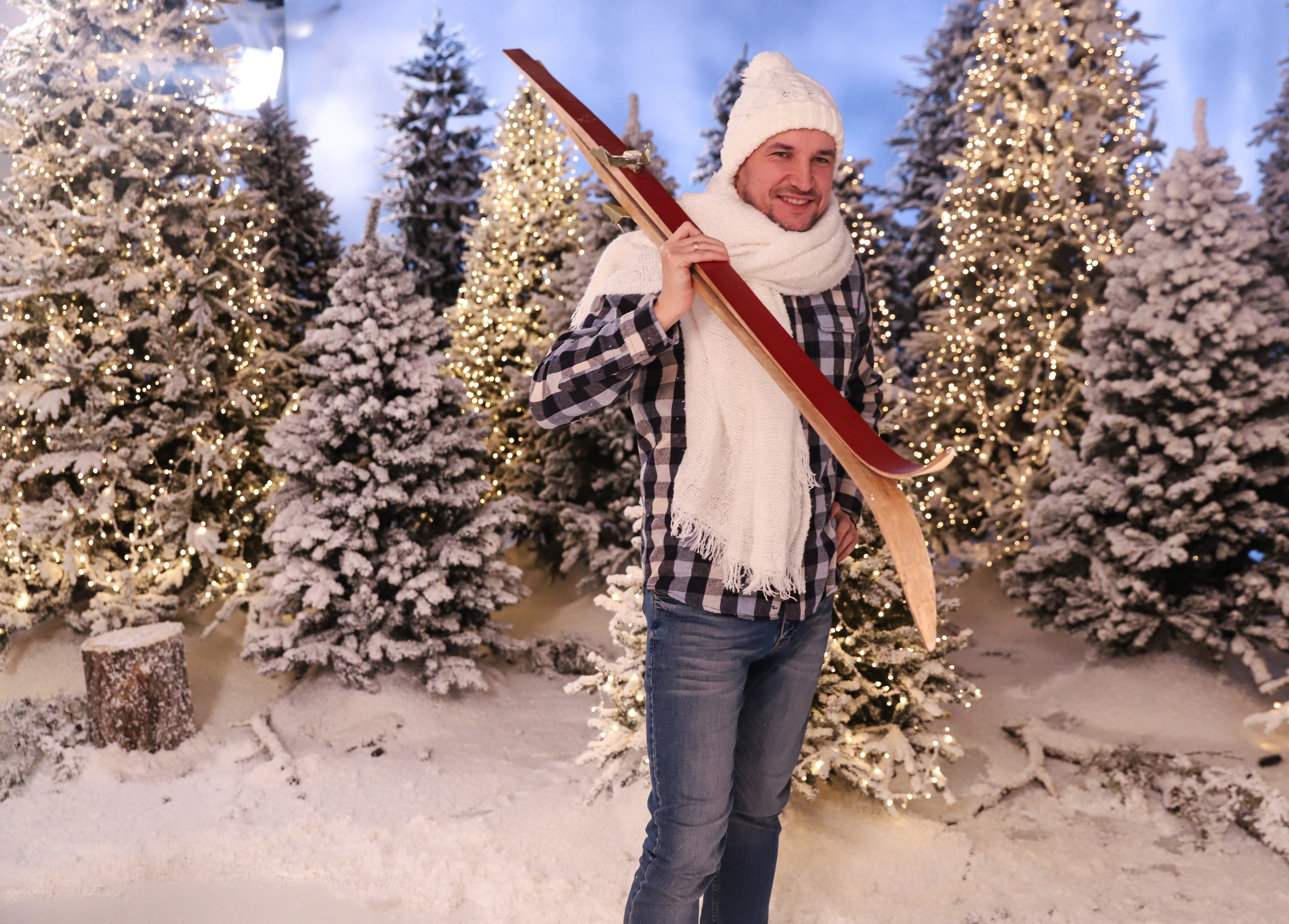 Фотосессия в заснеженном лесу. Сімейний та дитячий фотограф Київ, Ірпінь, Буча — Галина Пивоварова