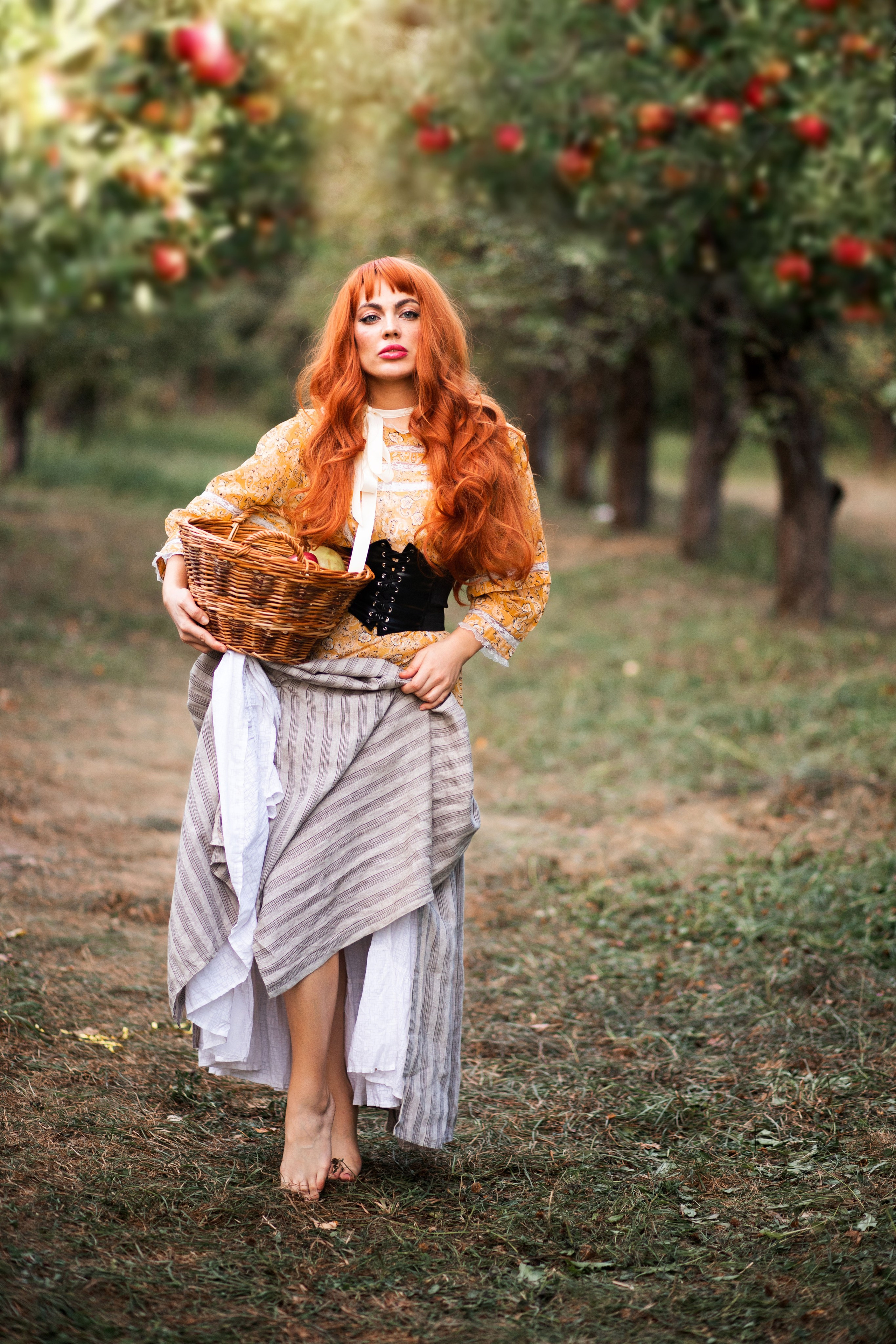 Фотозйомка в осінньому яблуневому саду. Сімейний та дитячий фотограф Київ, Ірпінь, Буча — Галина Пивоварова