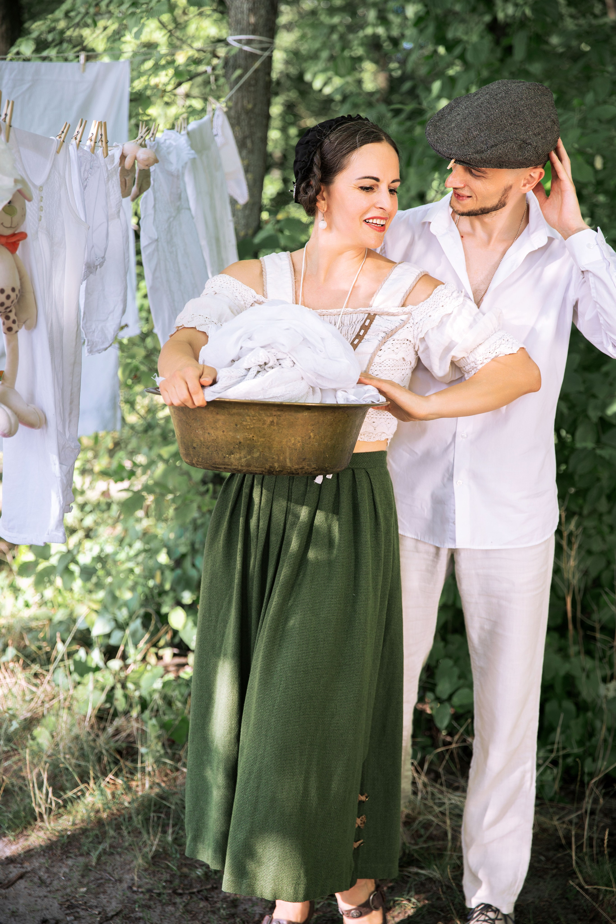 Фотозйомка lovestory «Прання з Юлею та Кірілом». Сімейний та дитячий фотограф Київ, Ірпінь, Буча — Галина Пивоварова