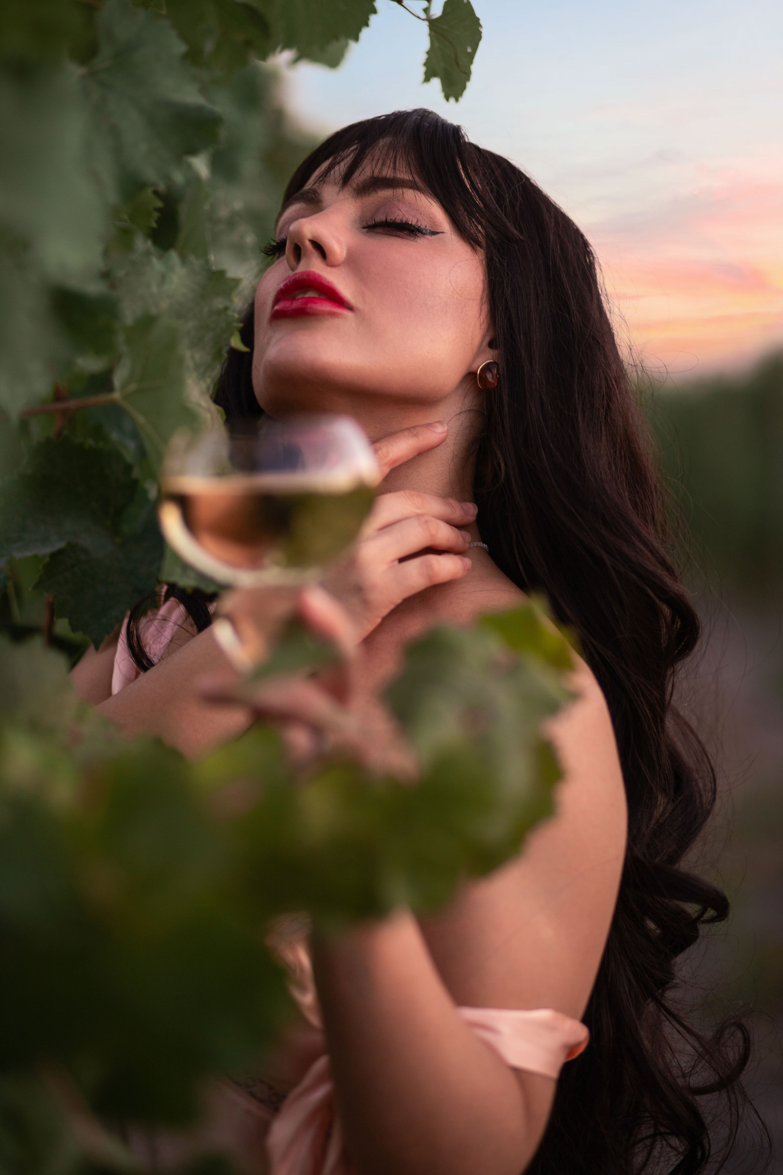 Вечірня фотопрогулянка в винограднику. Сімейний та дитячий фотограф Київ, Ірпінь, Буча — Галина Пивоварова