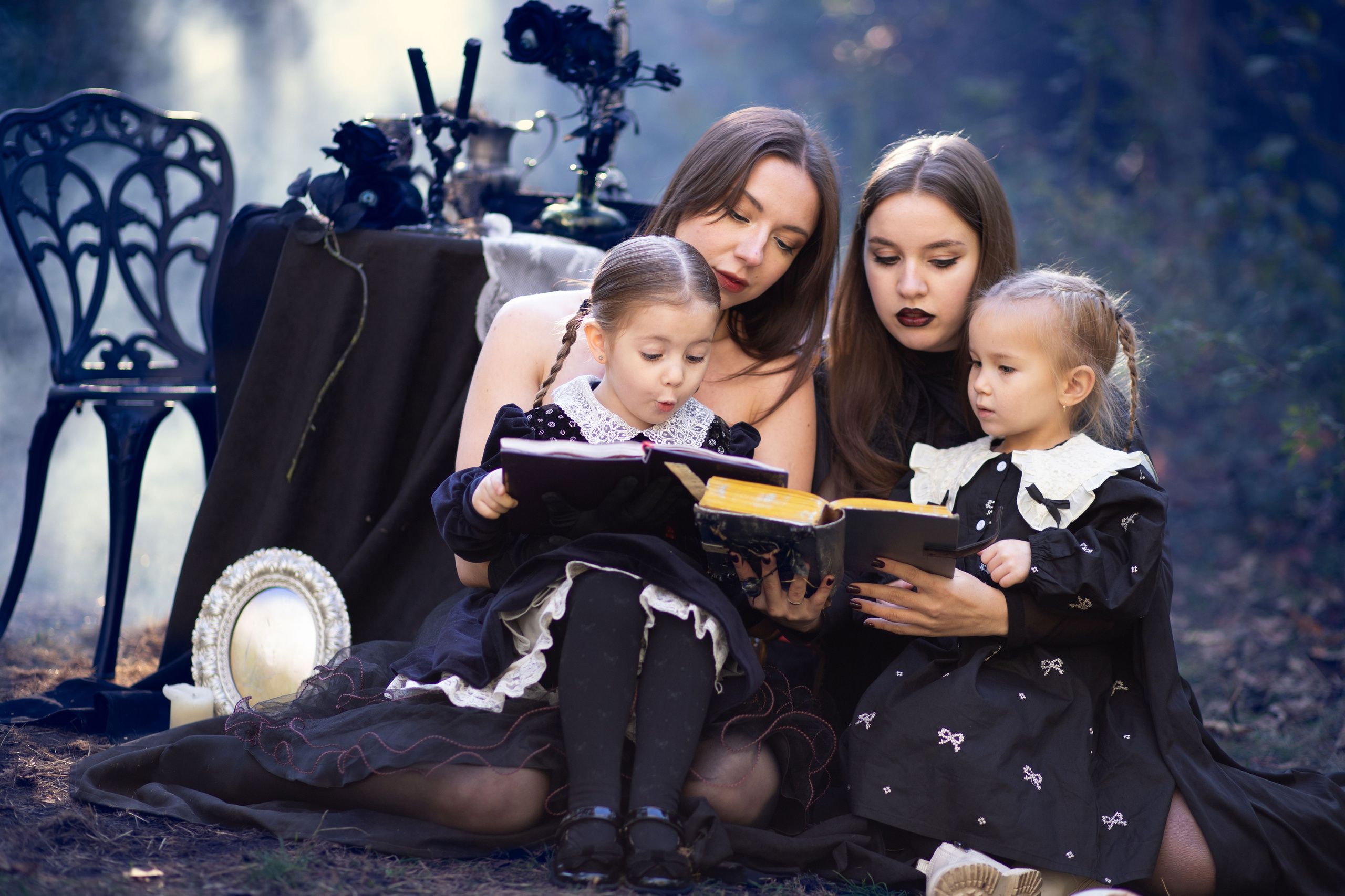 Дитяча фотосесія Містичний Хелловін. Сімейний та дитячий фотограф Київ, Ірпінь, Буча — Галина Пивоварова