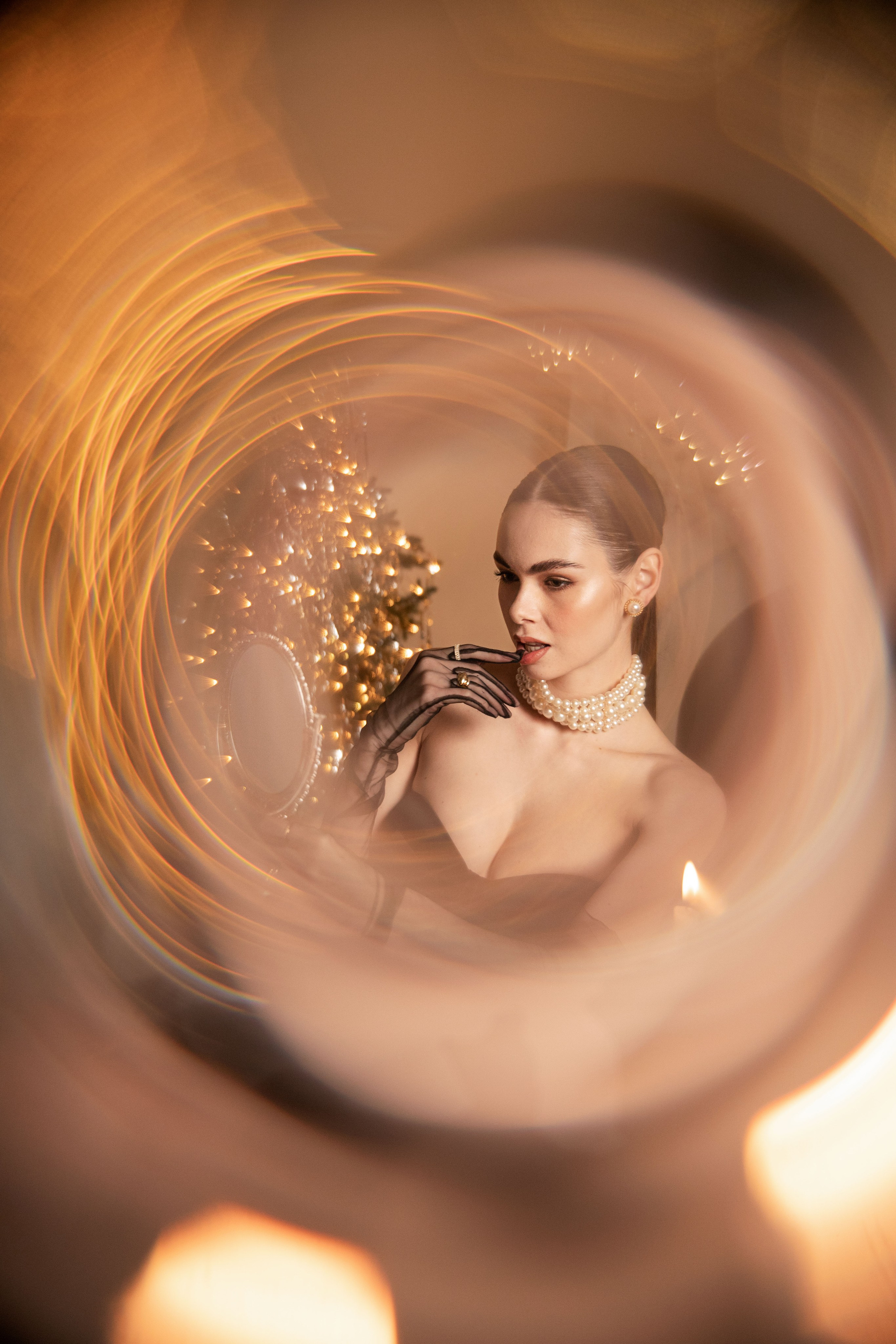 Новорічна жіноча зйомка Elegance. Сімейний та дитячий фотограф Київ, Ірпінь, Буча — Галина Пивоварова