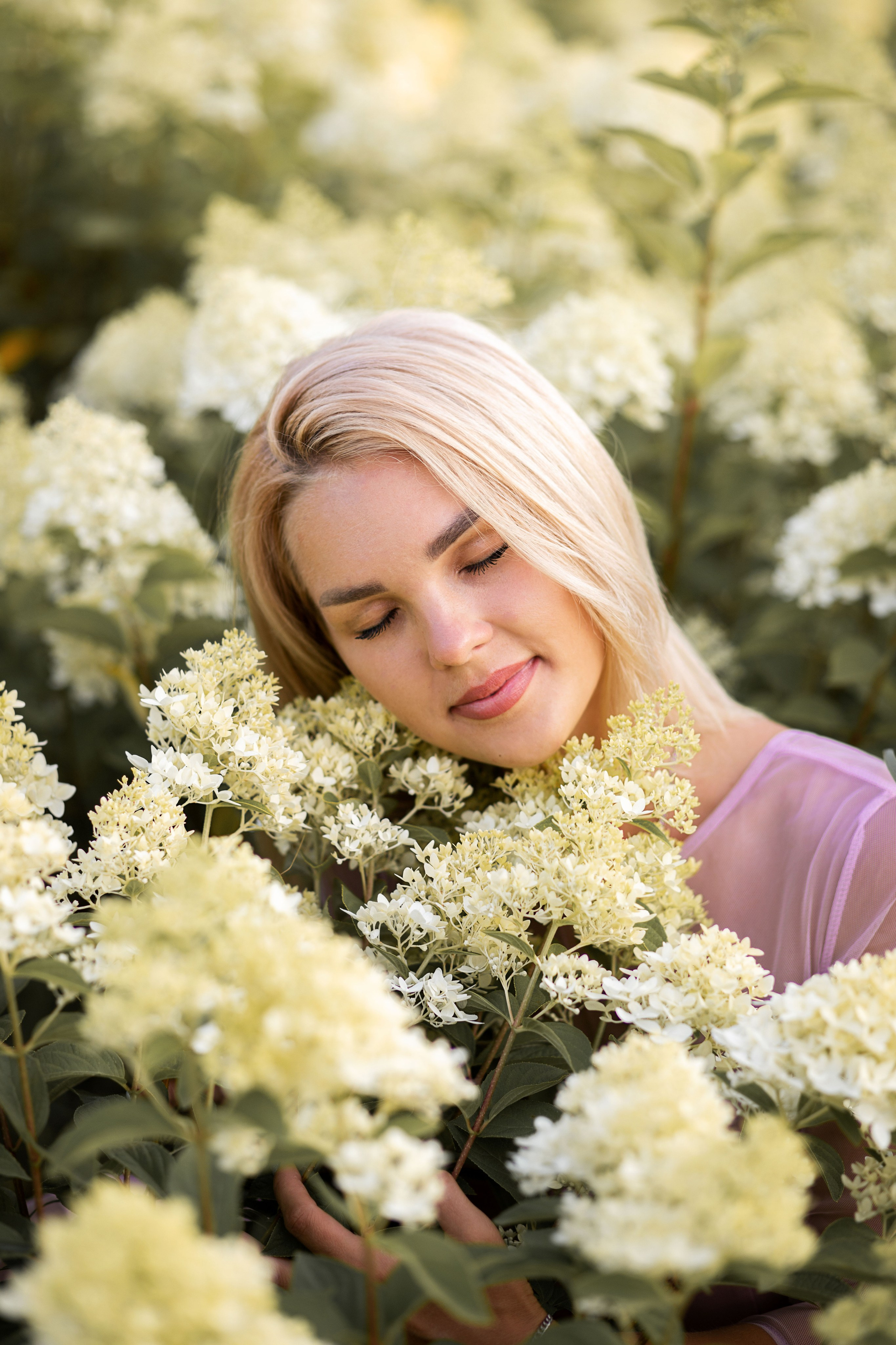 Фотосесія в гортензіях. Сімейний та дитячий фотограф Київ, Ірпінь, Буча — Галина Пивоварова