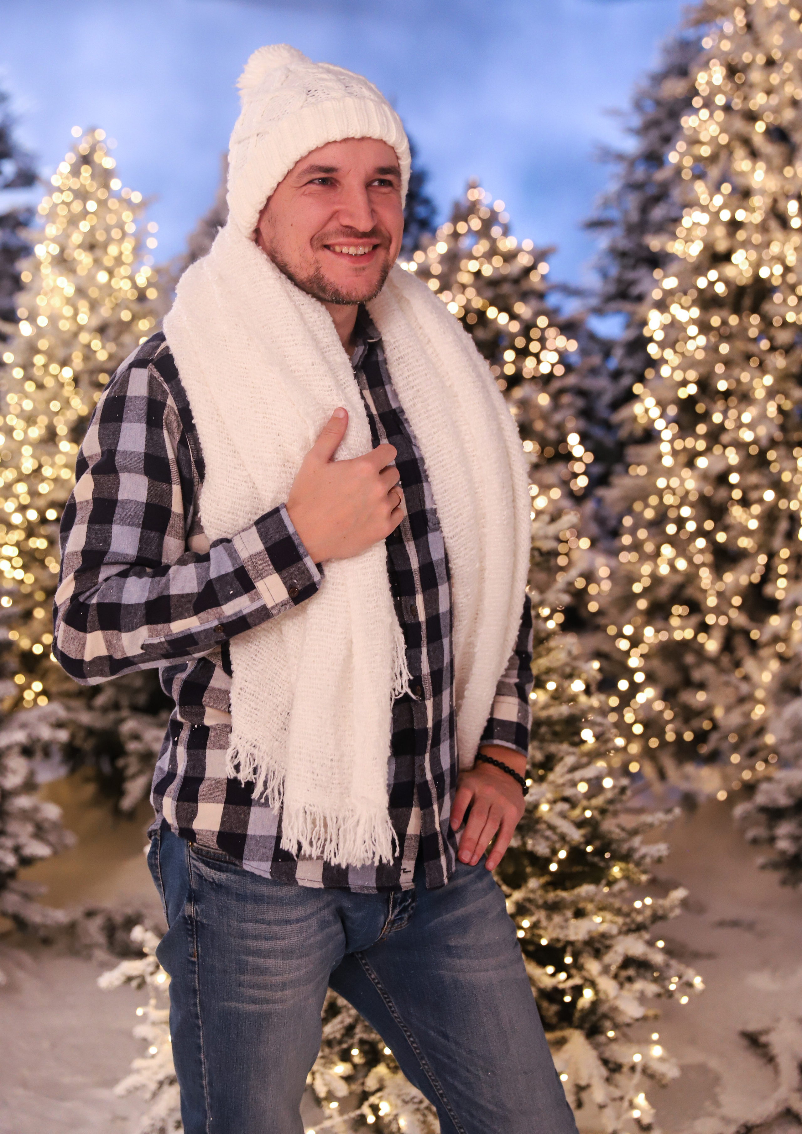 Фотосессия в заснеженном лесу. Сімейний та дитячий фотограф Київ, Ірпінь, Буча — Галина Пивоварова