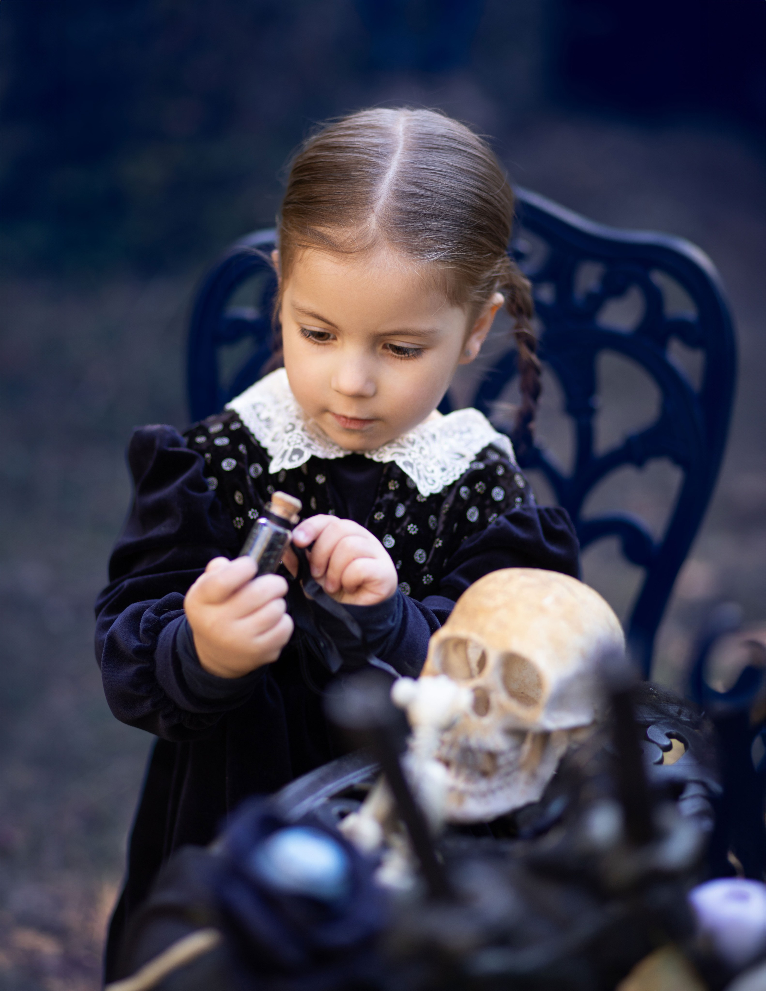 Дитяча фотосесія Містичний Хелловін. Сімейний та дитячий фотограф Київ, Ірпінь, Буча — Галина Пивоварова