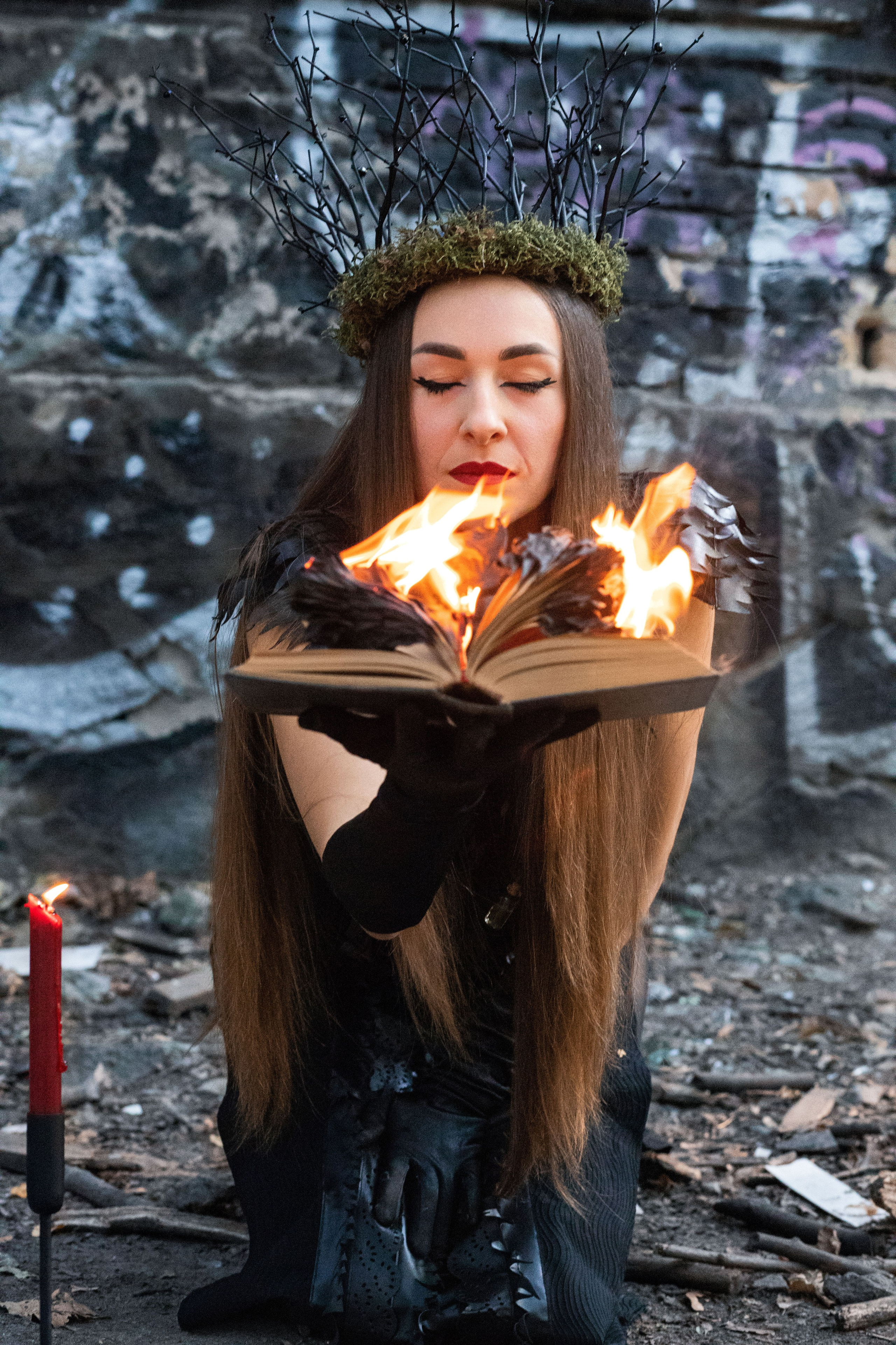 Містична фотозйомка «Відьми». Сімейний та дитячий фотограф Київ, Ірпінь, Буча — Галина Пивоварова