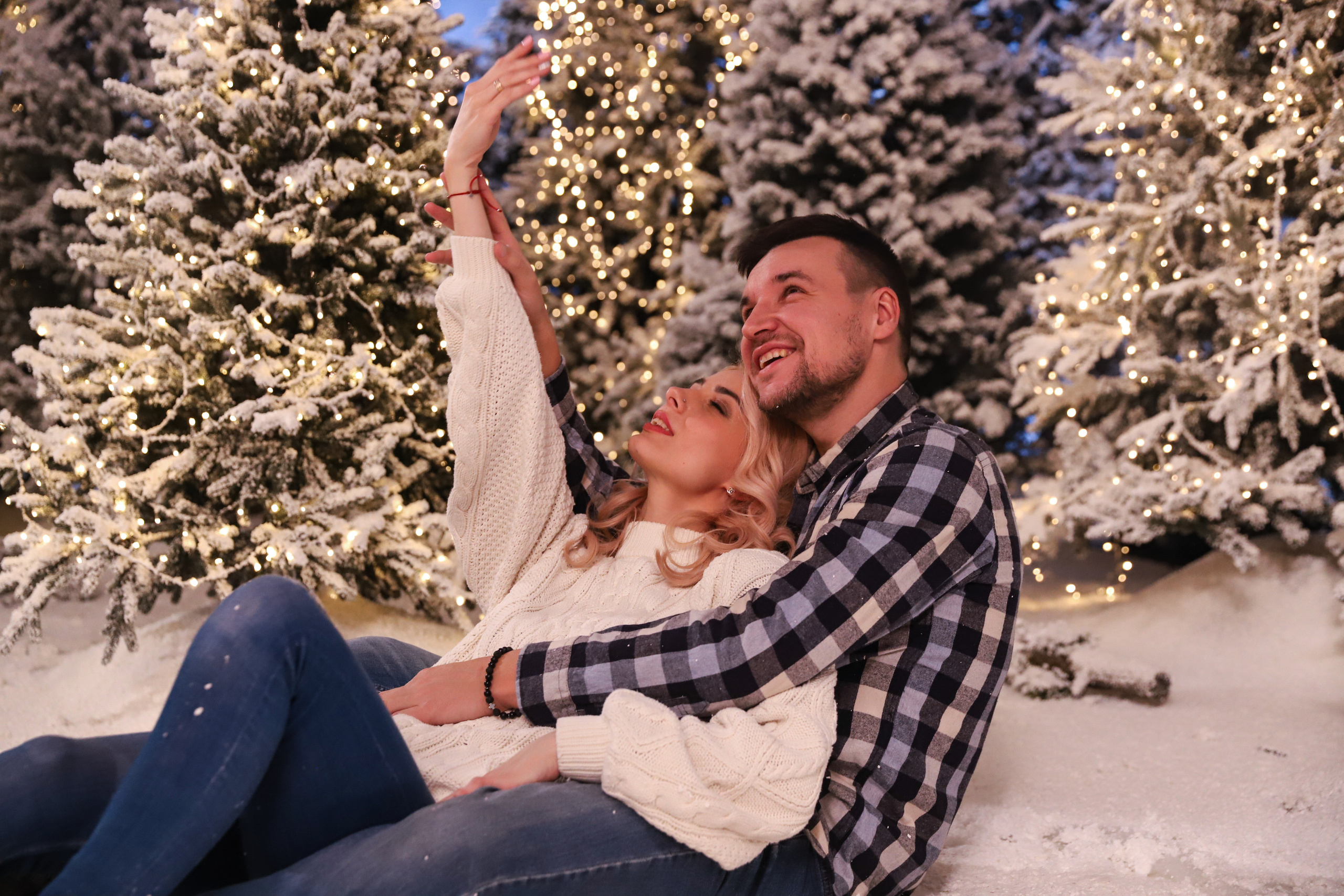 Фотосессия в заснеженном лесу. Сімейний та дитячий фотограф Київ, Ірпінь, Буча — Галина Пивоварова