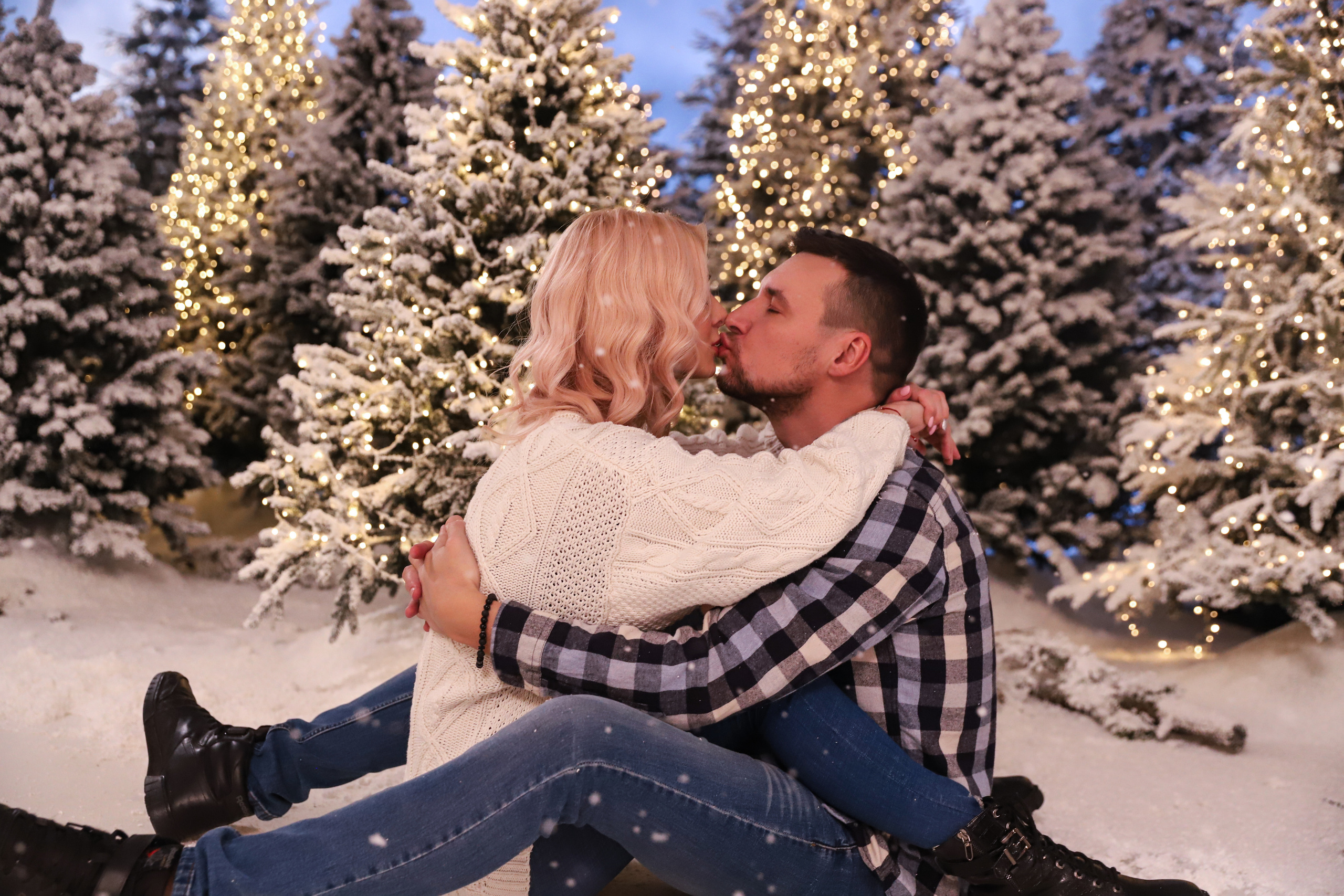 Фотосессия в заснеженном лесу. Сімейний та дитячий фотограф Київ, Ірпінь, Буча — Галина Пивоварова