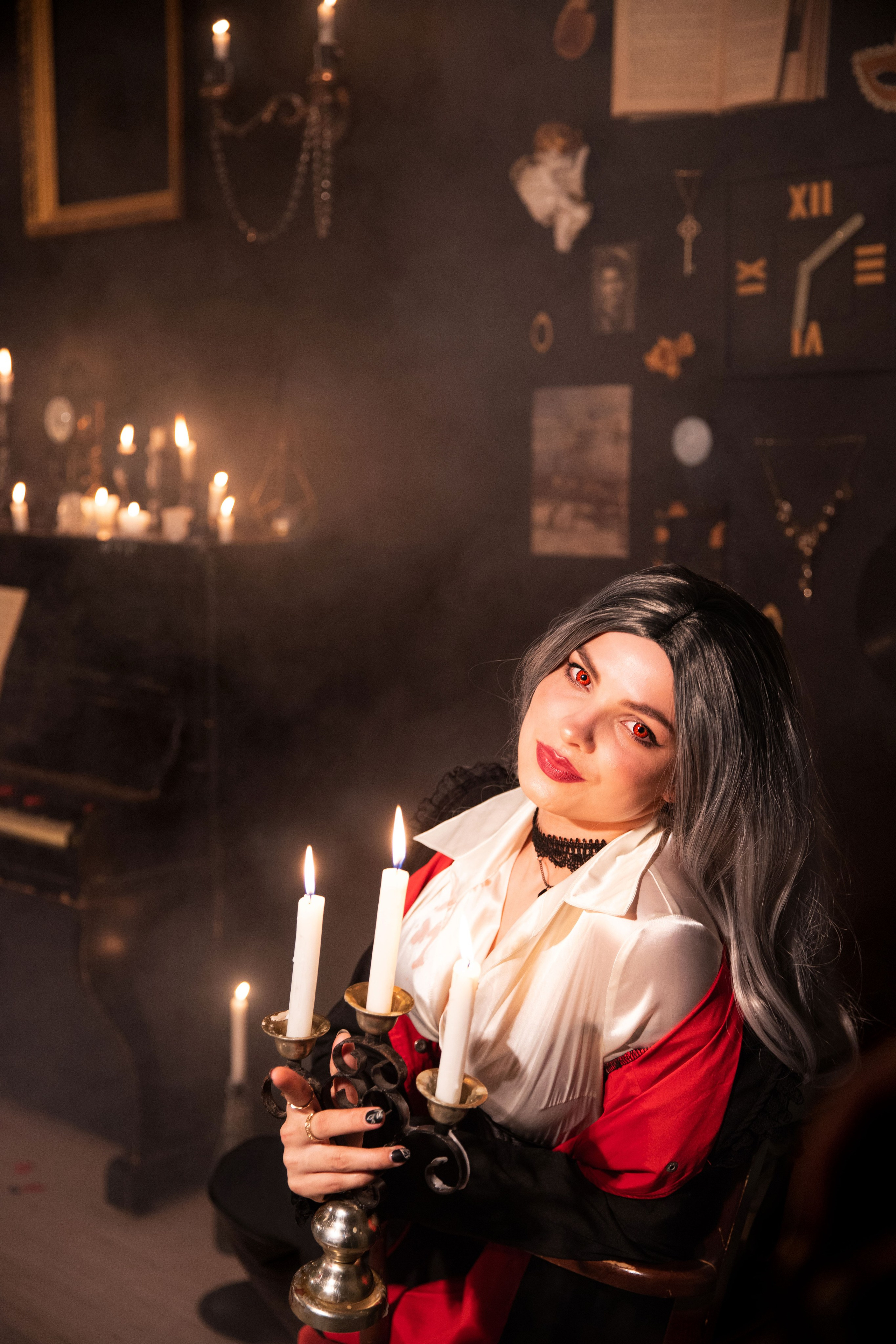 Жіноча фотозйомка з Інною «Вампірська сага». Сімейний та дитячий фотограф Київ, Ірпінь, Буча — Галина Пивоварова