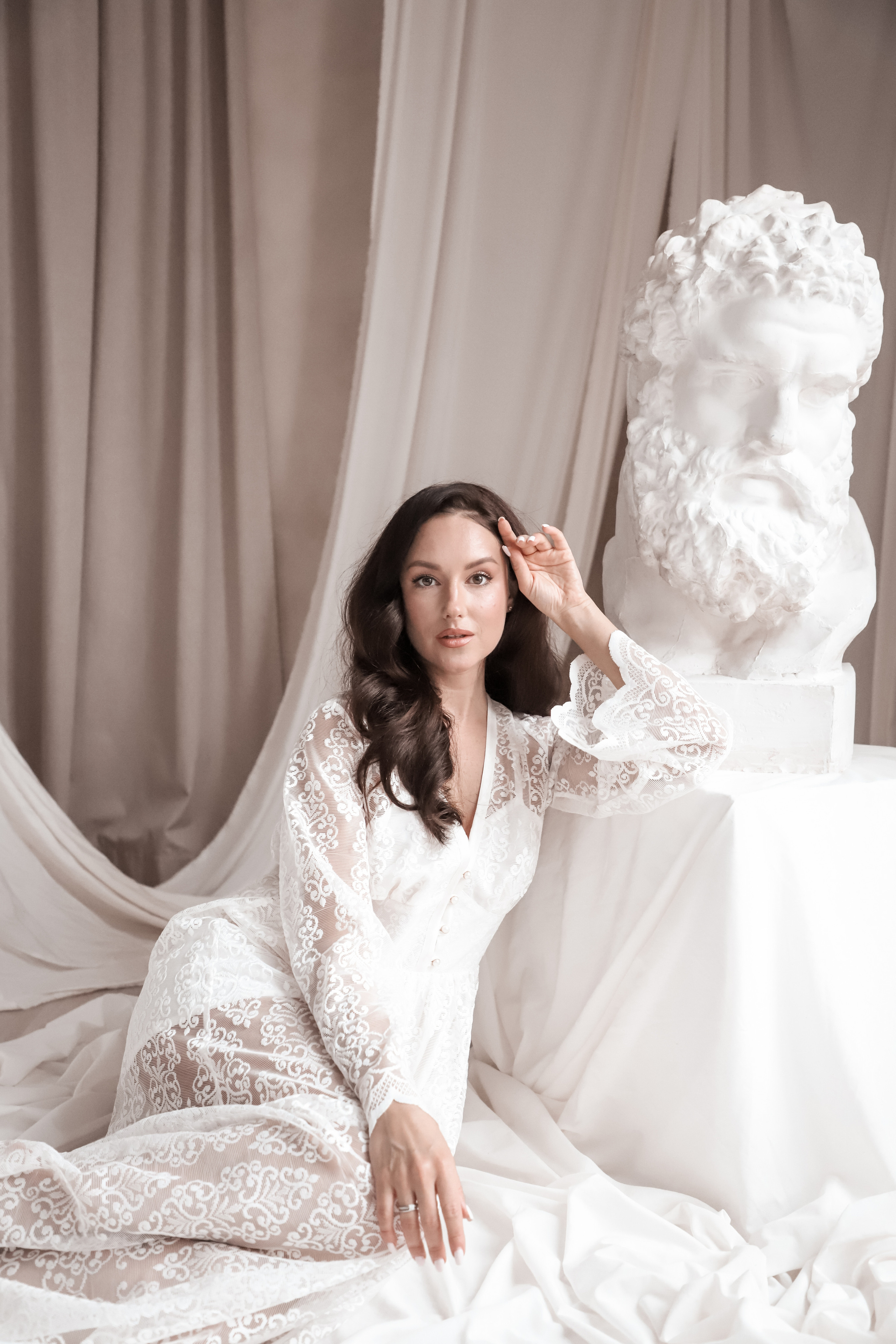 Жіноча фотосесія з Дарією «Нжність». Сімейний та дитячий фотограф Київ, Ірпінь, Буча — Галина Пивоварова