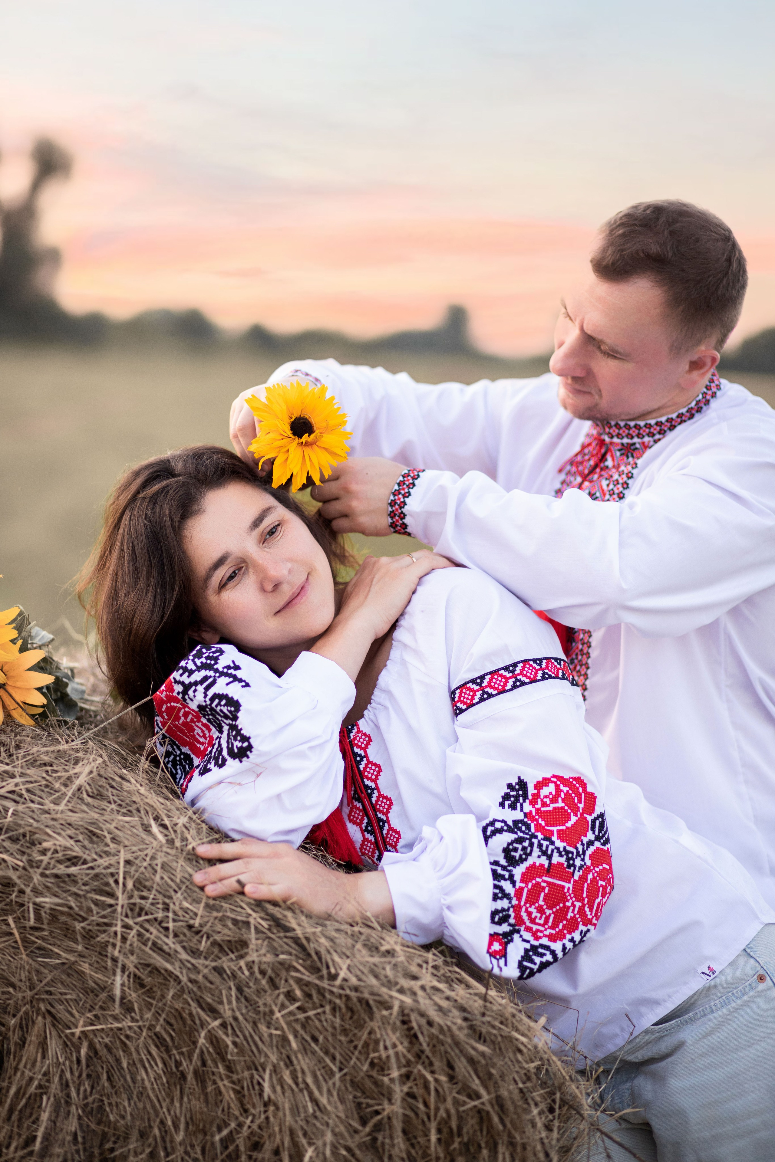 Сімейна фотопрогулянка полем. Сімейний та дитячий фотограф Київ, Ірпінь, Буча — Галина Пивоварова