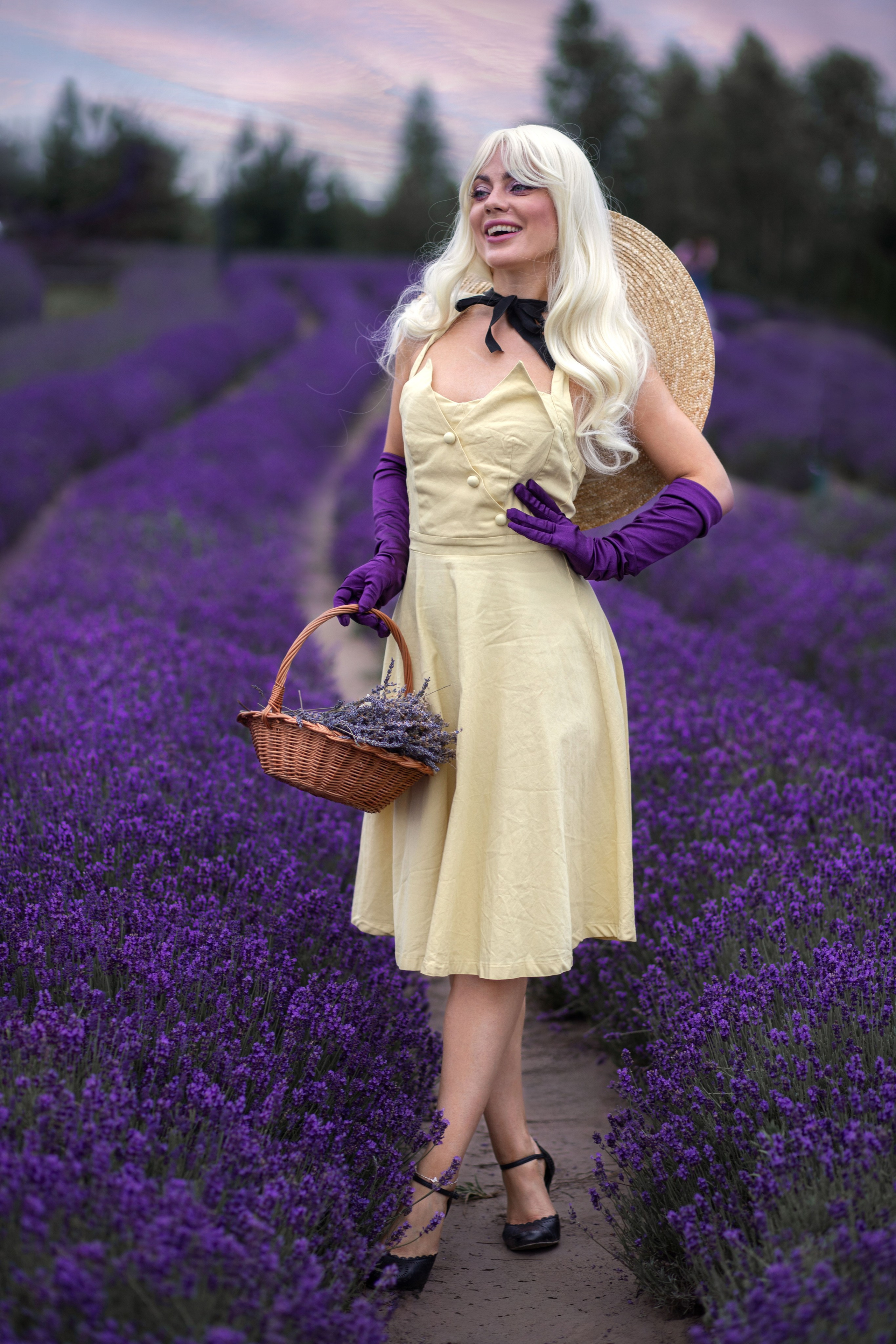 Лавандовий вечір з Олесею. Сімейний та дитячий фотограф Київ, Ірпінь, Буча — Галина Пивоварова