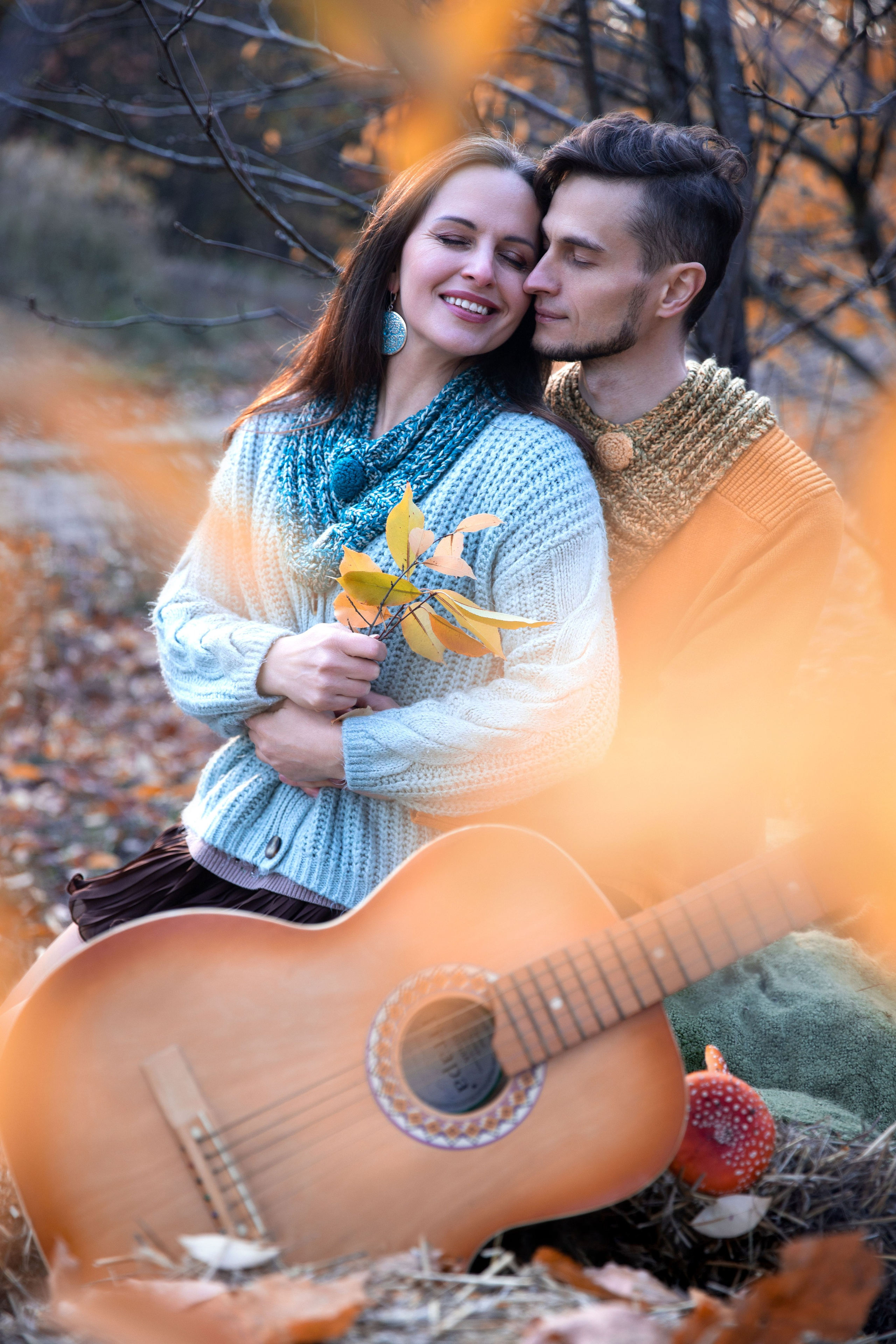 Осіння фотозйомка Юлії та Кіріла. Сімейний та дитячий фотограф Київ, Ірпінь, Буча — Галина Пивоварова