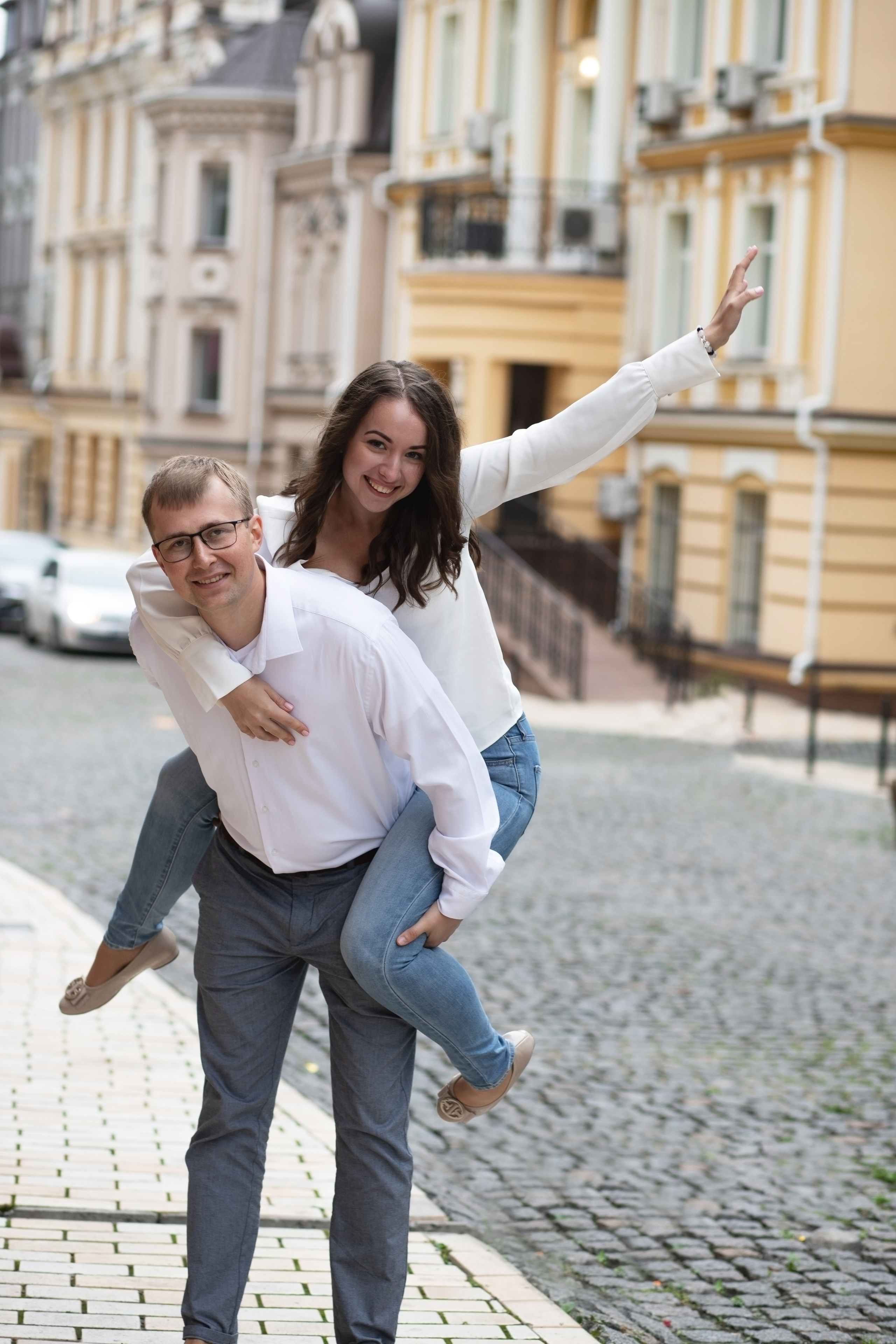 Романтична фотопрогулянка Ксенії и Ігоря. Сімейний та дитячий фотограф Київ, Ірпінь, Буча — Галина Пивоварова