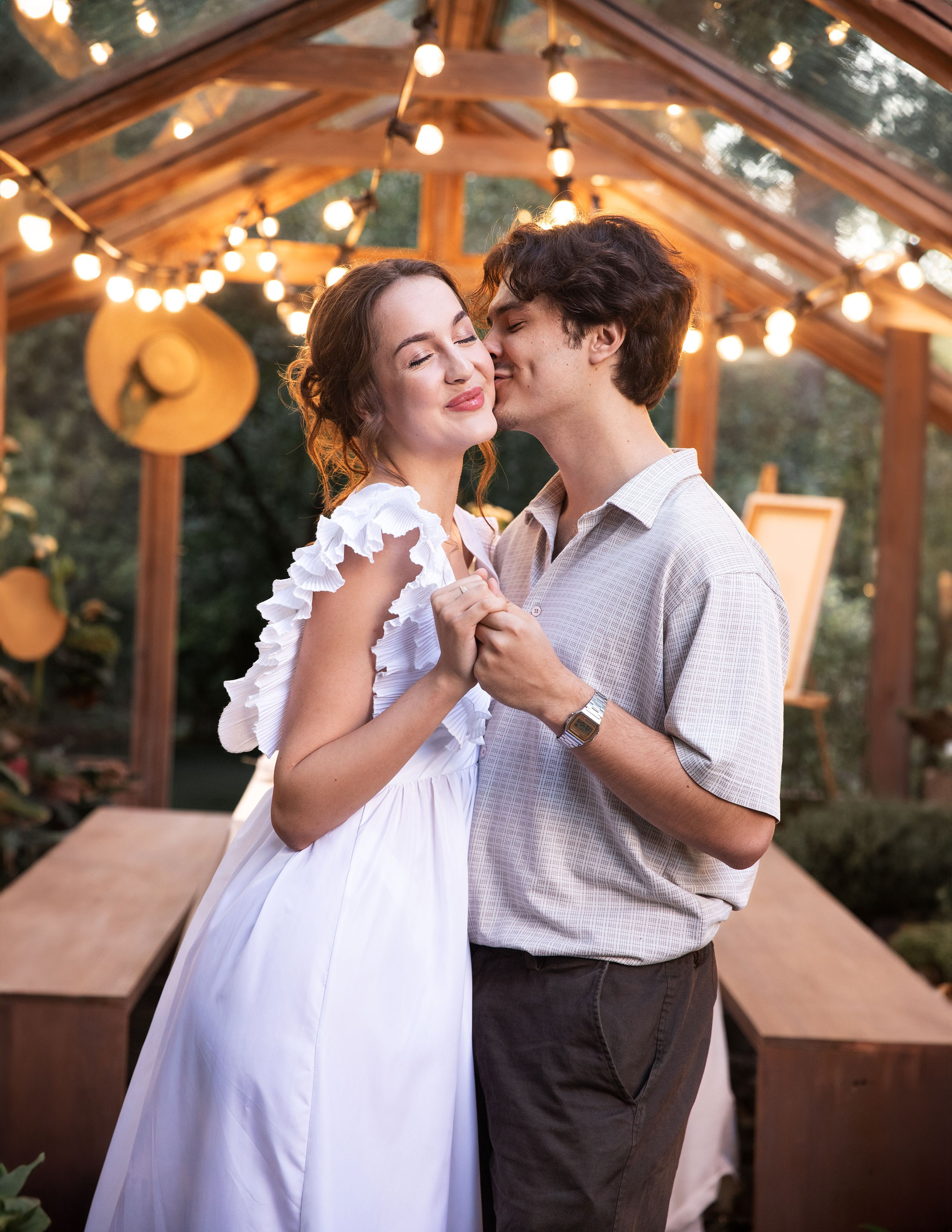 Весільна фотозйомка в садовому будиночку. Сімейний та дитячий фотограф Київ, Ірпінь, Буча — Галина Пивоварова