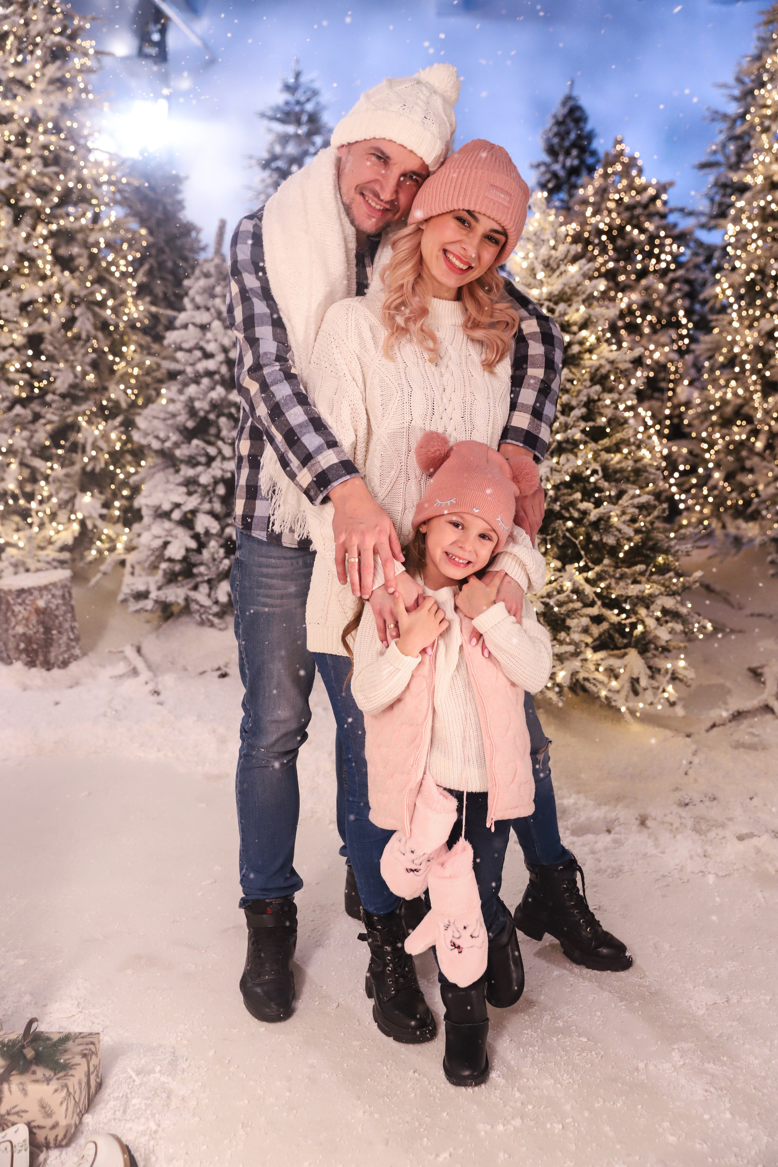 Фотосессия в заснеженном лесу. Сімейний та дитячий фотограф Київ, Ірпінь, Буча — Галина Пивоварова