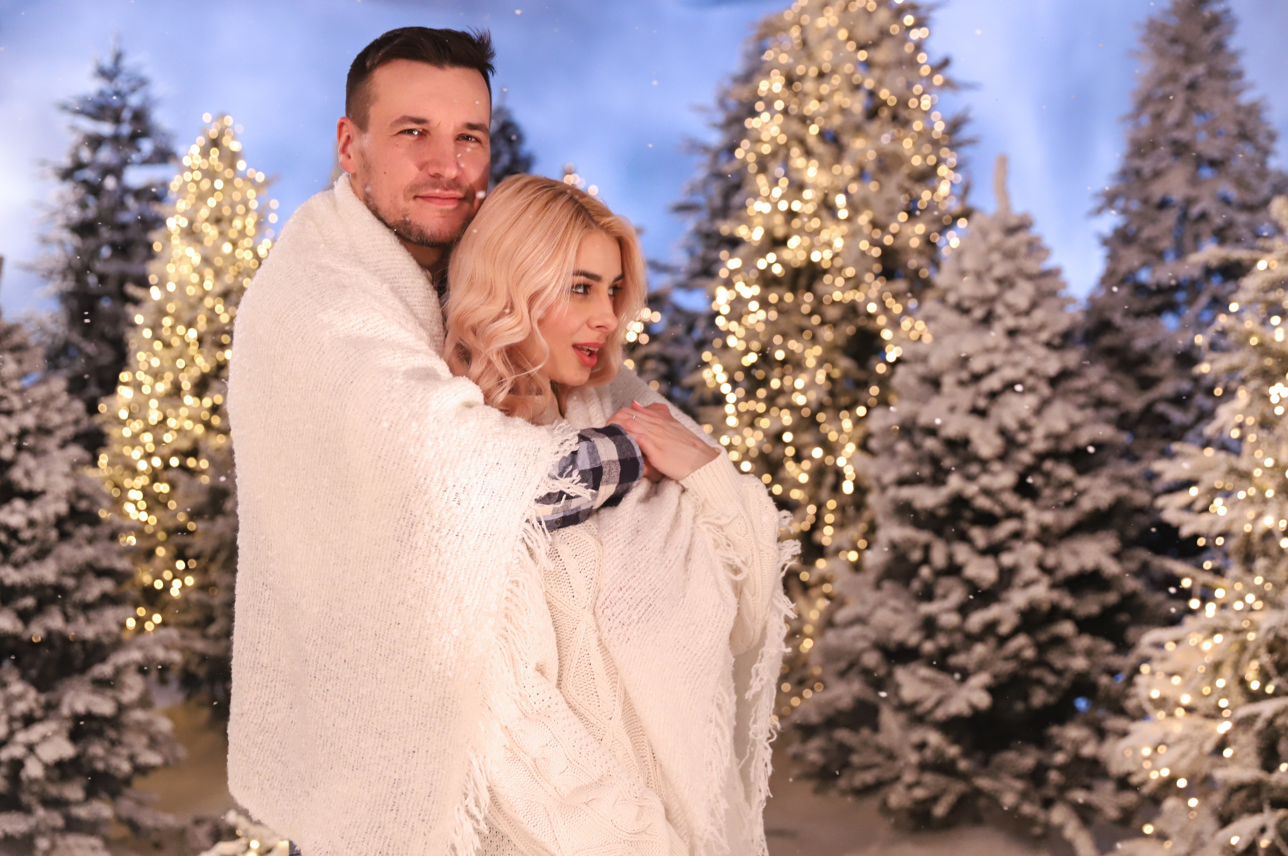 Фотосессия в заснеженном лесу. Сімейний та дитячий фотограф Київ, Ірпінь, Буча — Галина Пивоварова