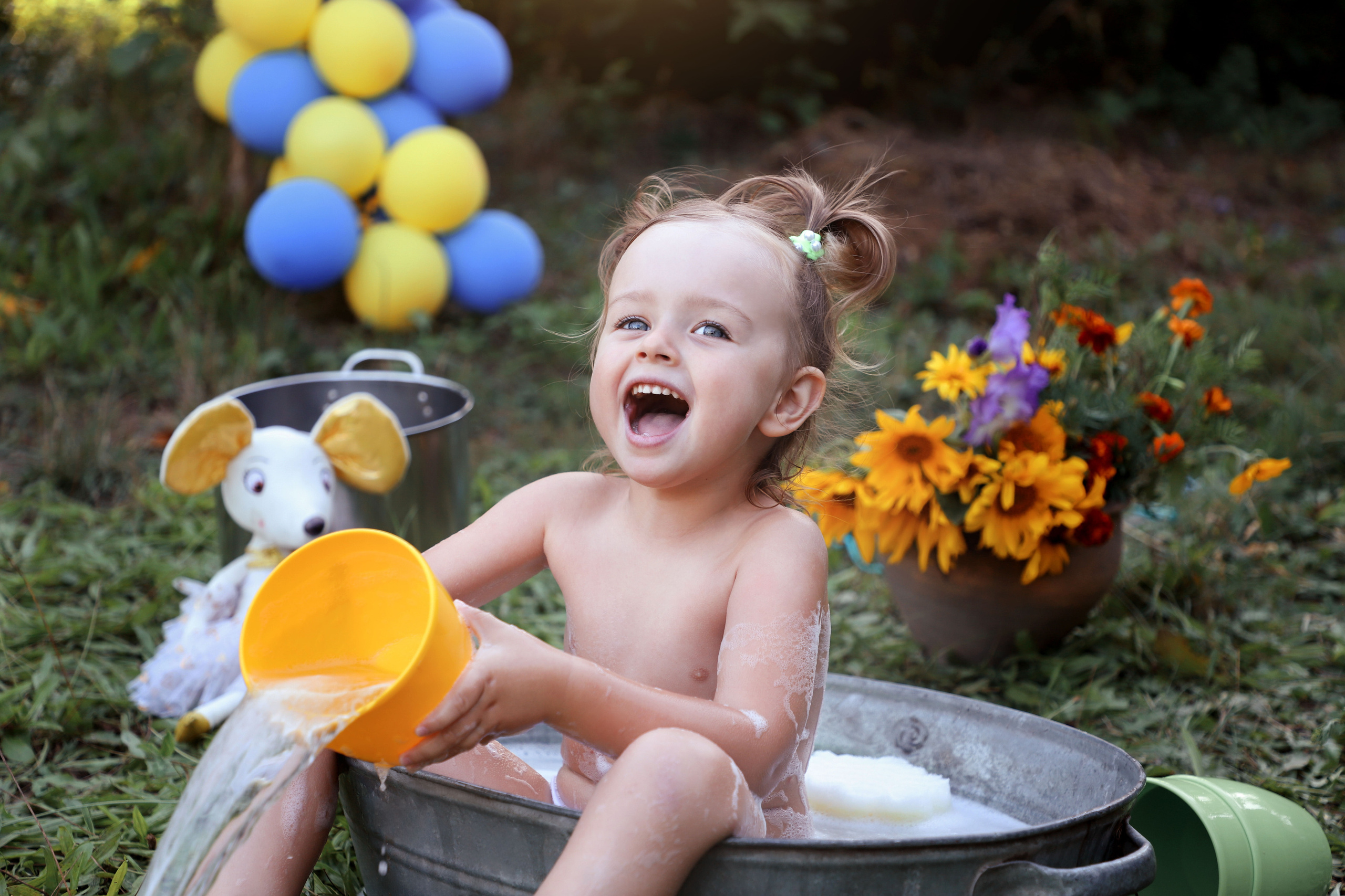 Дитяча фотосесія «Літо у бабусі». Сімейний та дитячий фотограф Київ, Ірпінь, Буча — Галина Пивоварова