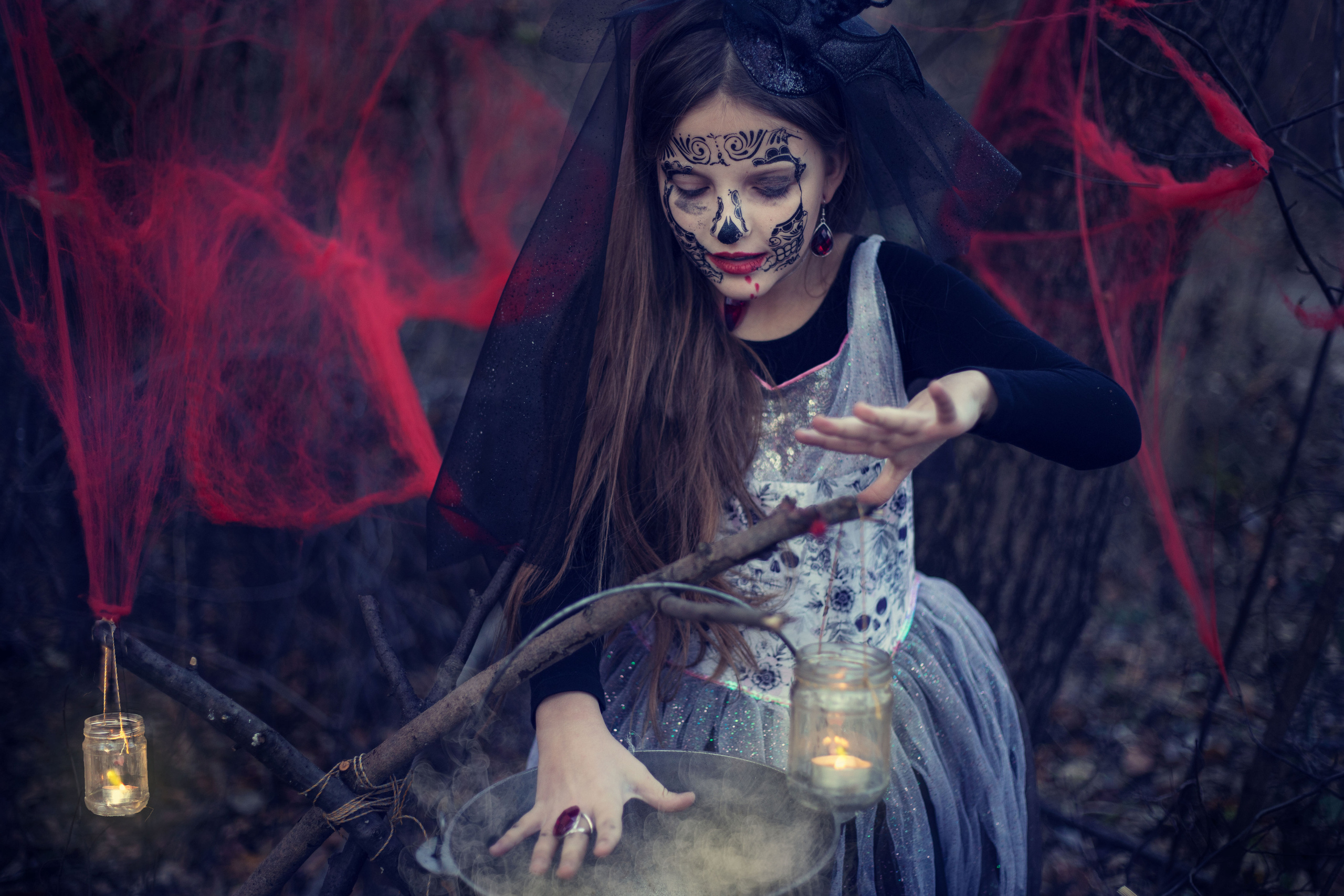 Фотосессия «Мистический лес в Halloween вечер». Сімейний та дитячий фотограф Київ, Ірпінь, Буча — Галина Пивоварова