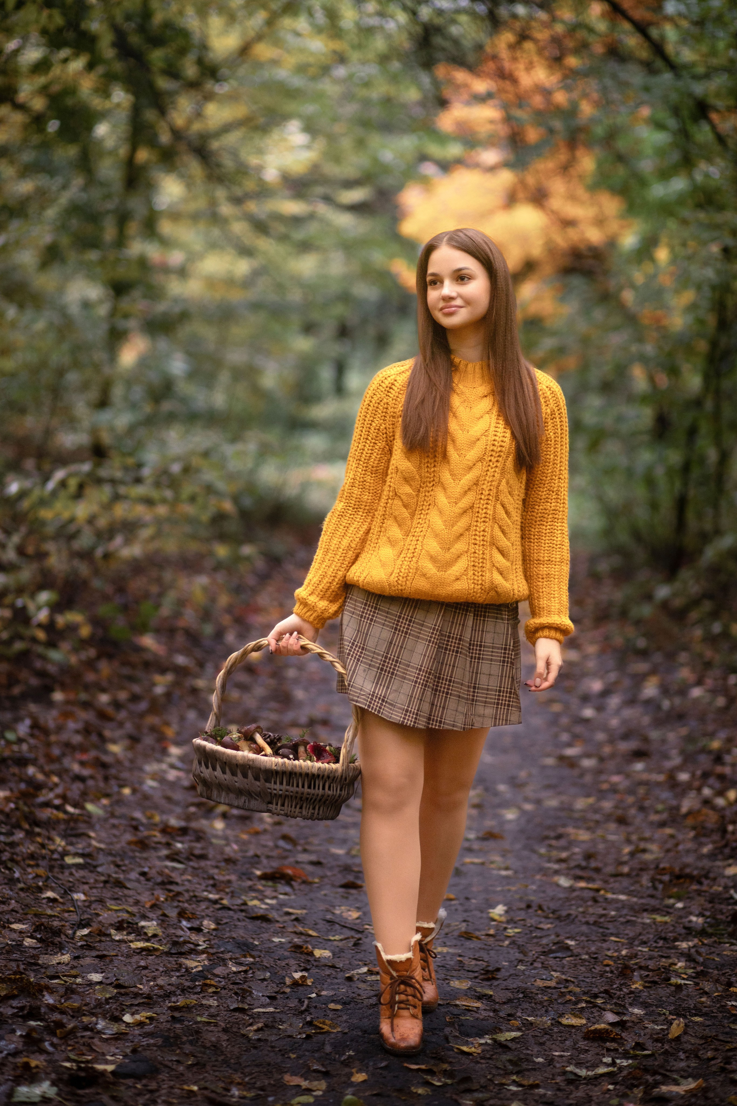 Осіння фотозйомка з Діаною. Сімейний та дитячий фотограф Київ, Ірпінь, Буча — Галина Пивоварова