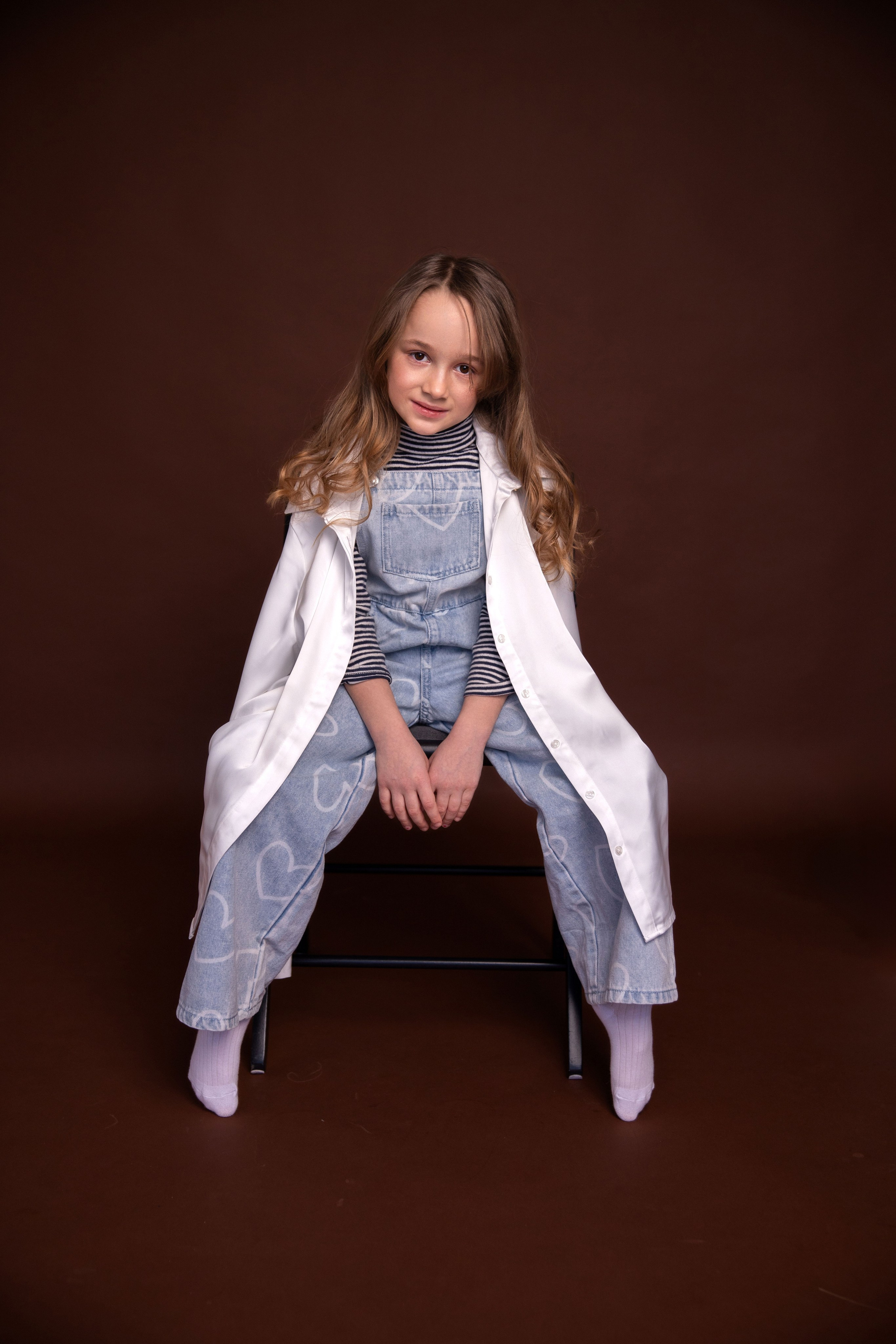 Студійна дитяча фотозйомка з Поліночкою. Сімейний та дитячий фотограф Київ, Ірпінь, Буча — Галина Пивоварова