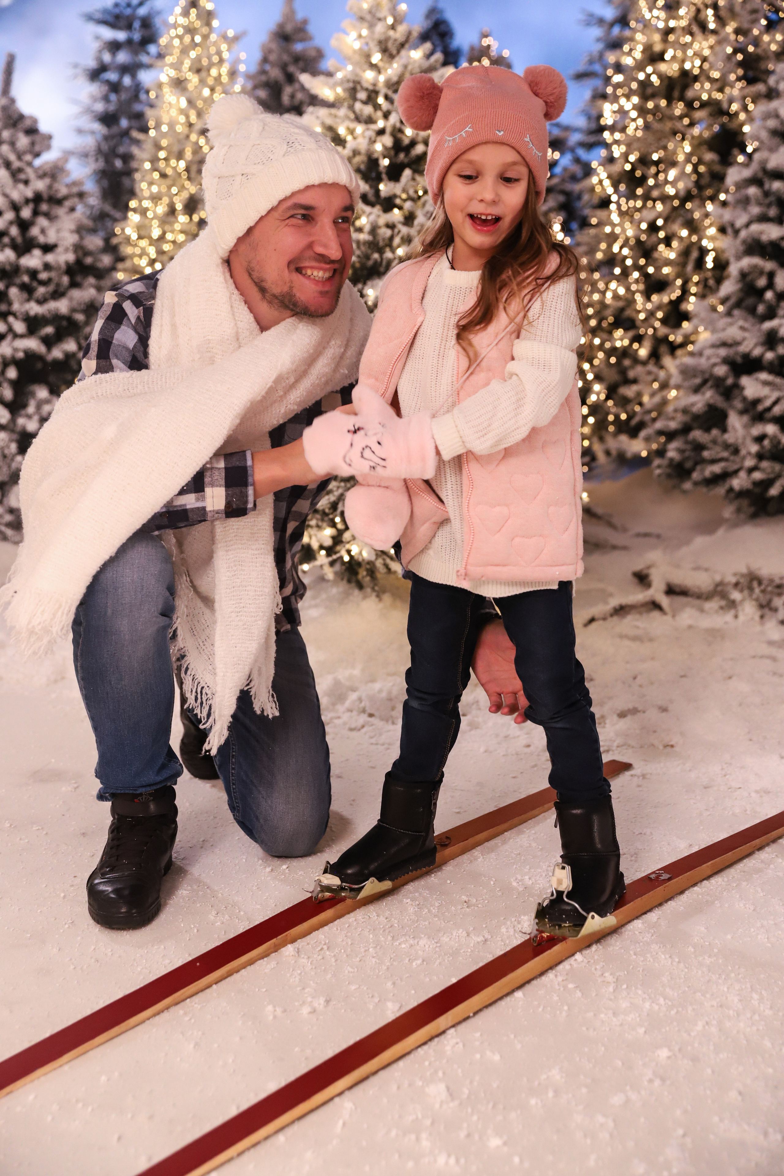 Фотосессия в заснеженном лесу. Сімейний та дитячий фотограф Київ, Ірпінь, Буча — Галина Пивоварова