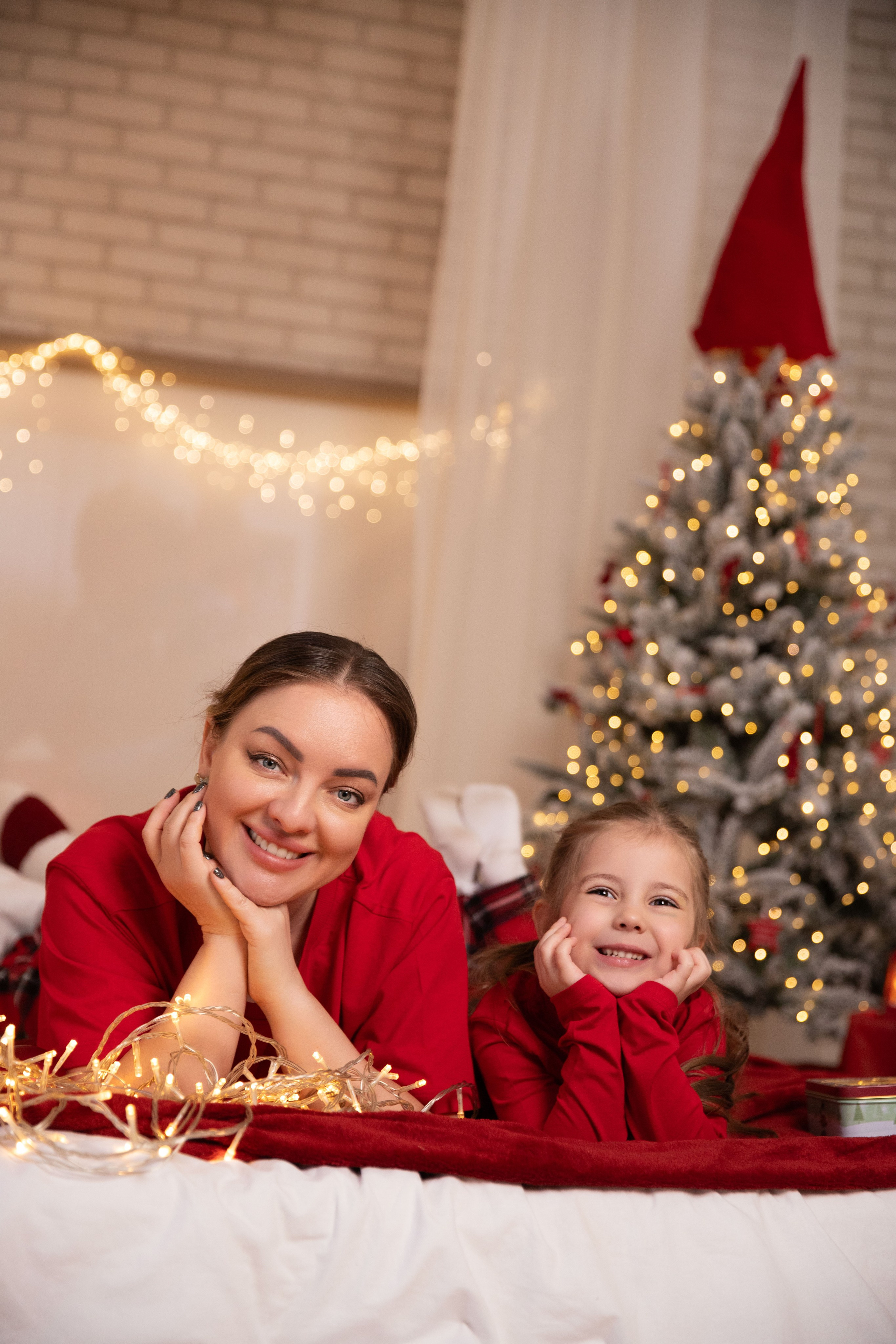 Різдвяний фотовечір з Яною і Машулею. Сімейний та дитячий фотограф Київ, Ірпінь, Буча — Галина Пивоварова