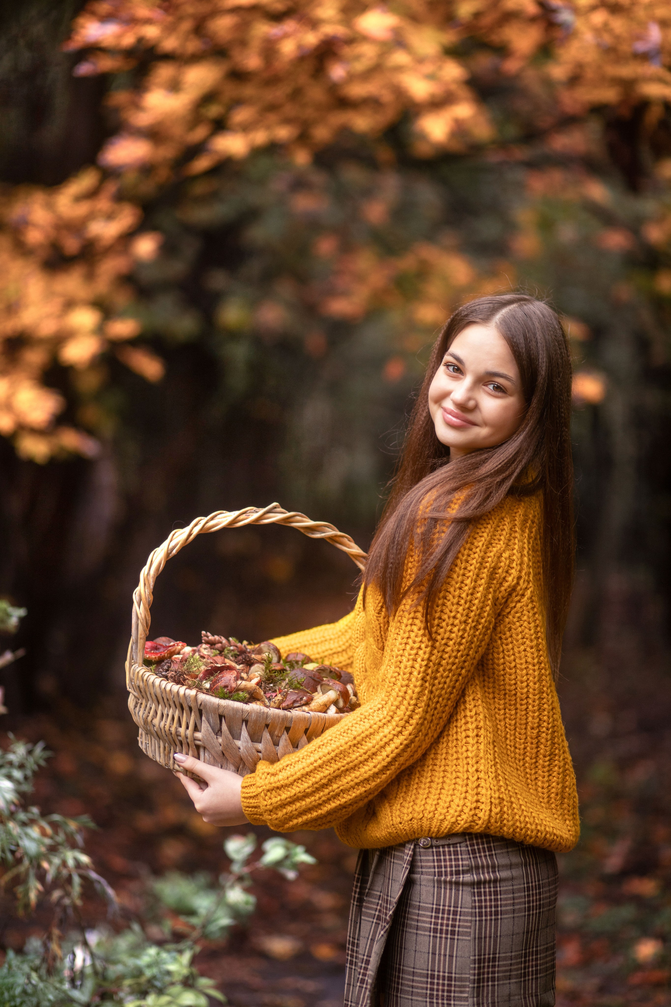 Осіння фотозйомка з Діаною. Сімейний та дитячий фотограф Київ, Ірпінь, Буча — Галина Пивоварова