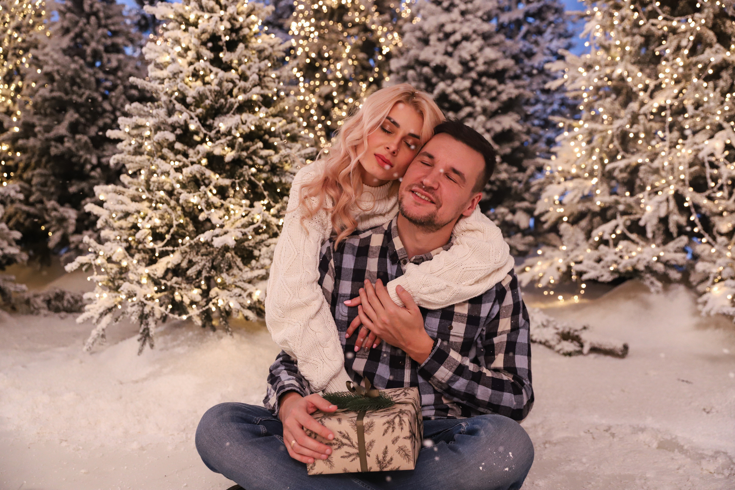 Фотосессия в заснеженном лесу. Сімейний та дитячий фотограф Київ, Ірпінь, Буча — Галина Пивоварова