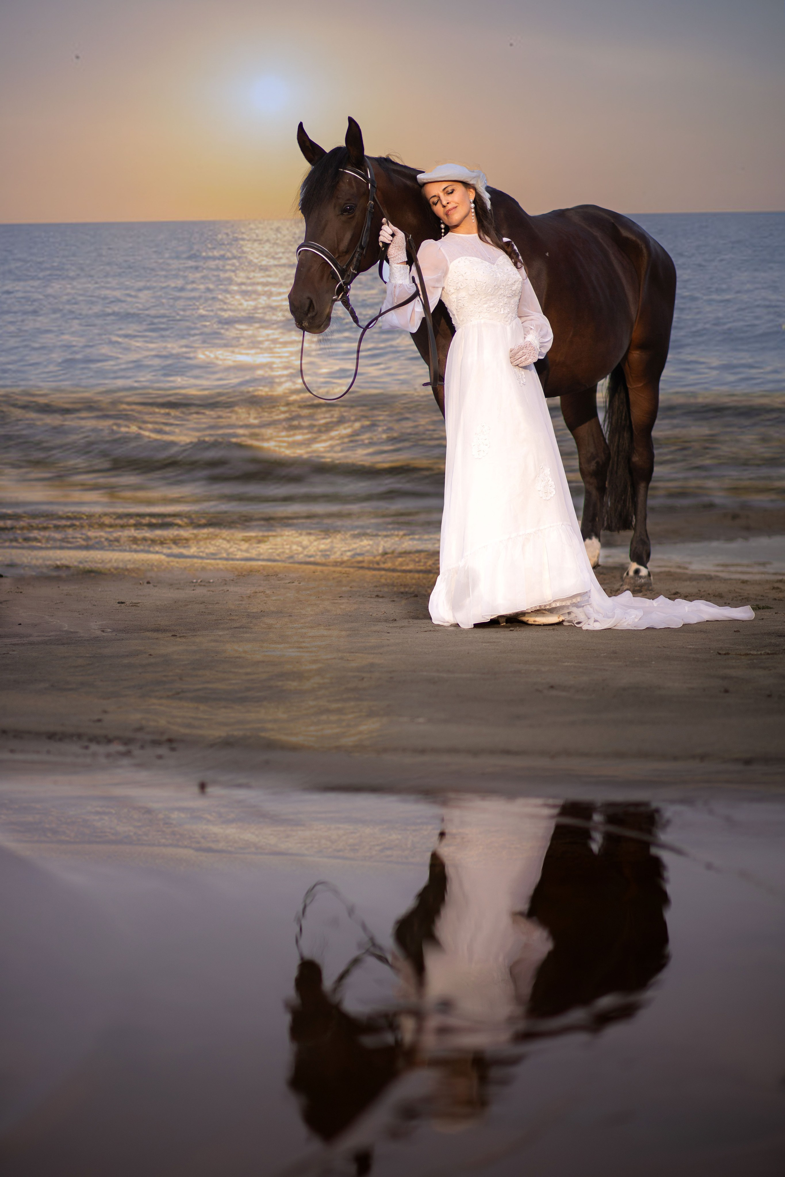Фотосесія з кіньми на березі моря. Сімейний та дитячий фотограф Київ, Ірпінь, Буча — Галина Пивоварова