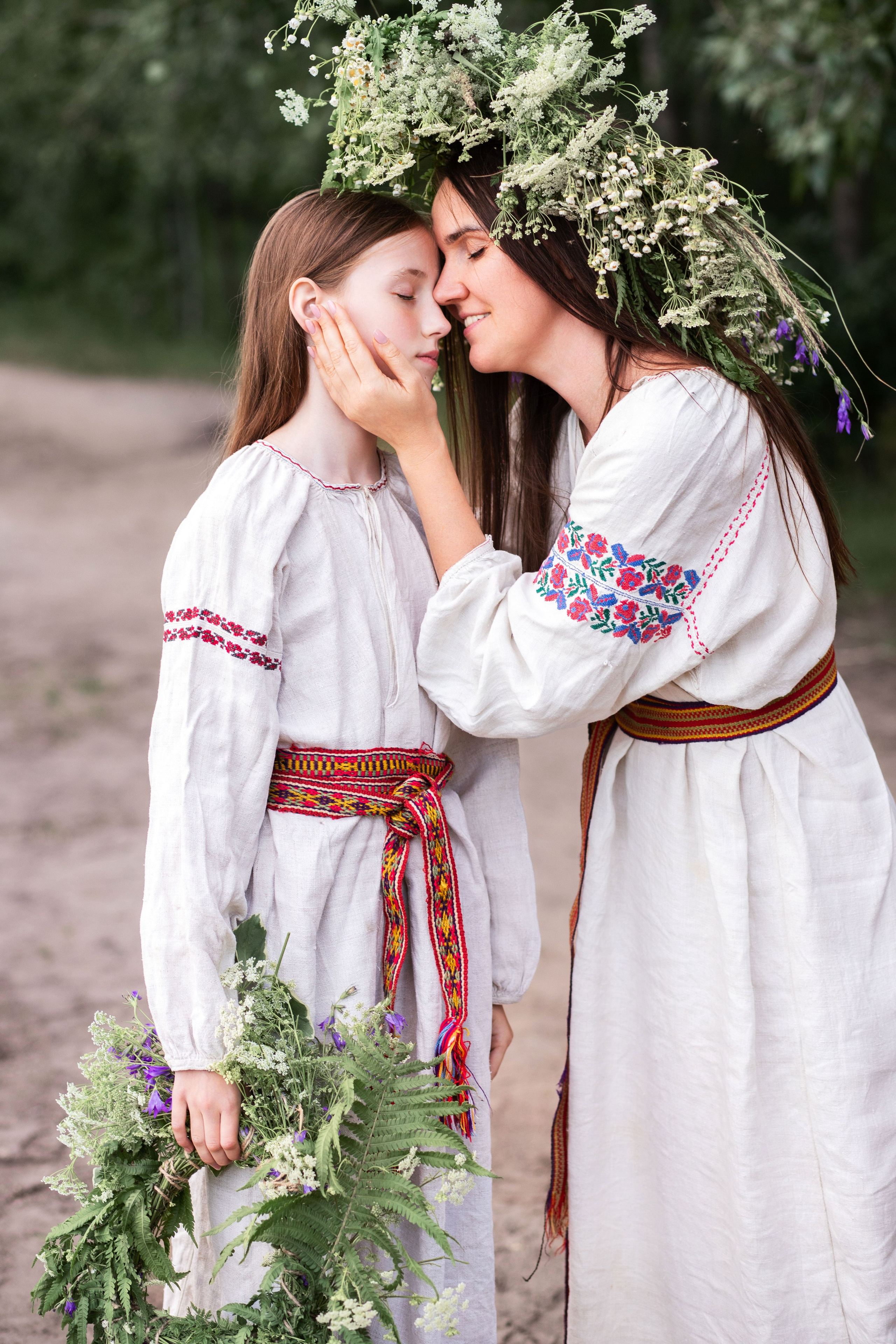 Фотозйомка до свята Івана Купайла з Ксюшою і донечкою. Сімейний та дитячий фотограф Київ, Ірпінь, Буча — Галина Пивоварова