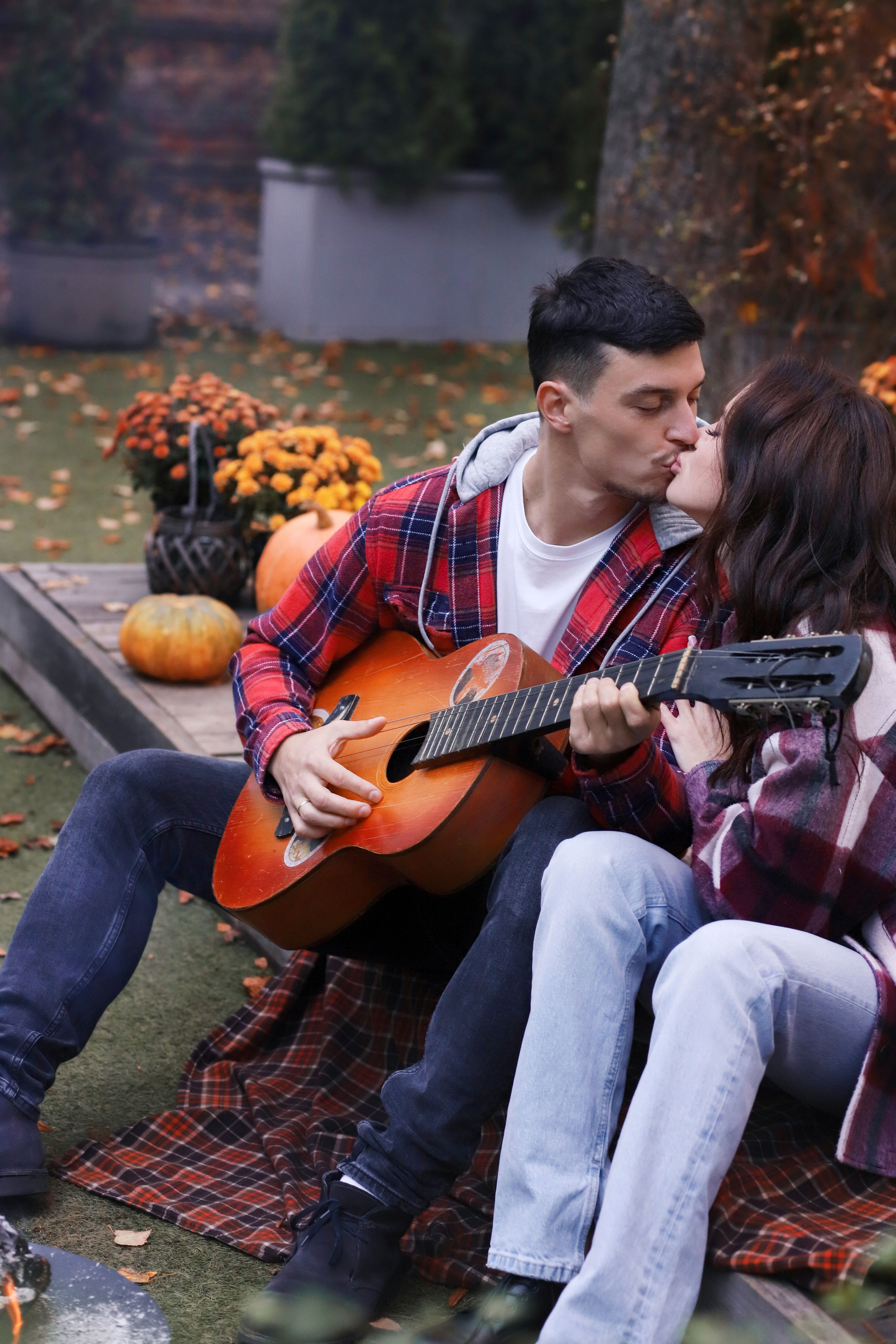 Осіння lovestory Ігоря і Анастасії. Сімейний та дитячий фотограф Київ, Ірпінь, Буча — Галина Пивоварова