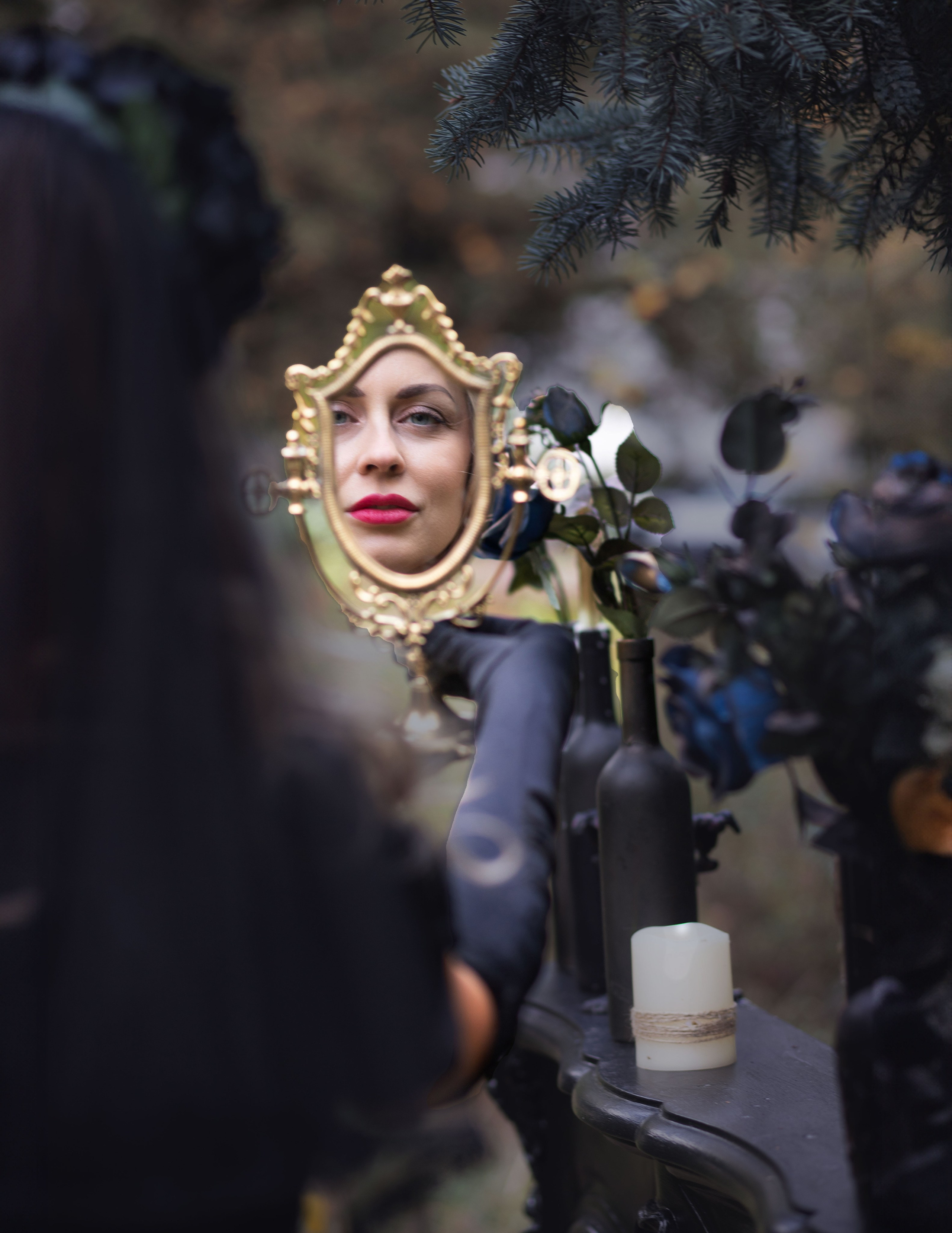 Містична Хелловін фотозйомка з Настею. Сімейний та дитячий фотограф Київ, Ірпінь, Буча — Галина Пивоварова