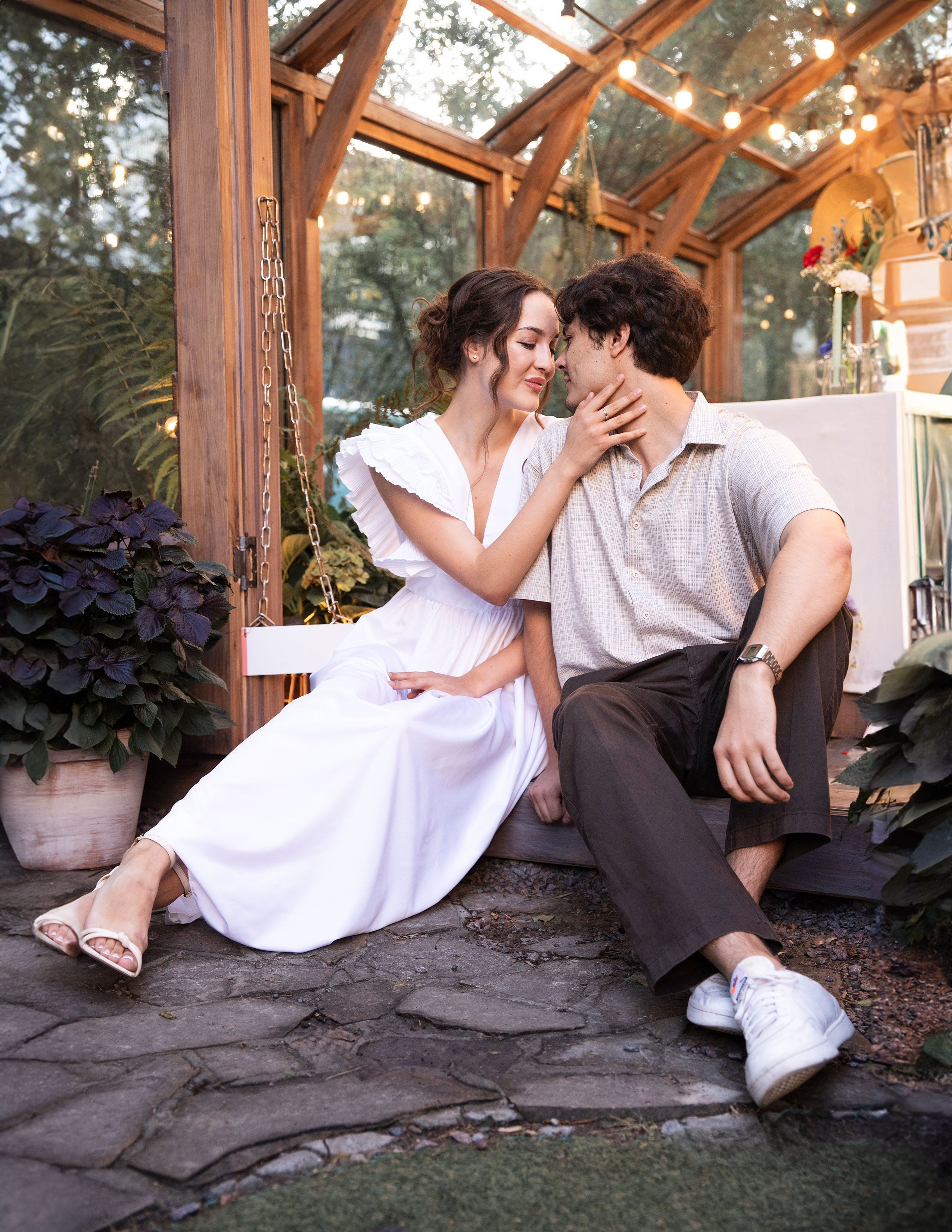 Весільна фотозйомка в садовому будиночку. Сімейний та дитячий фотограф Київ, Ірпінь, Буча — Галина Пивоварова