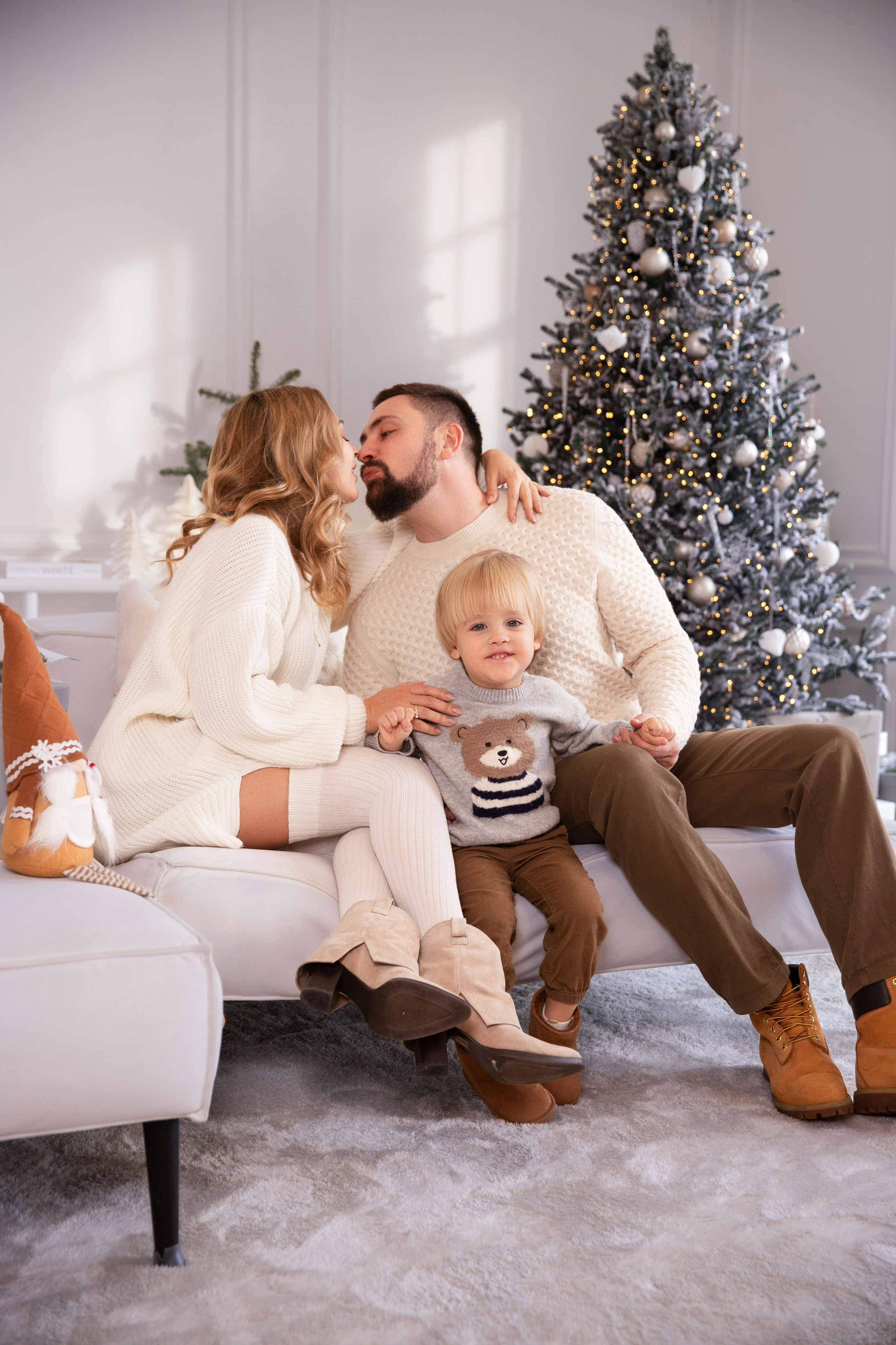 Новорічна сімейна фотозйомка. Сімейний та дитячий фотограф Київ, Ірпінь, Буча — Галина Пивоварова